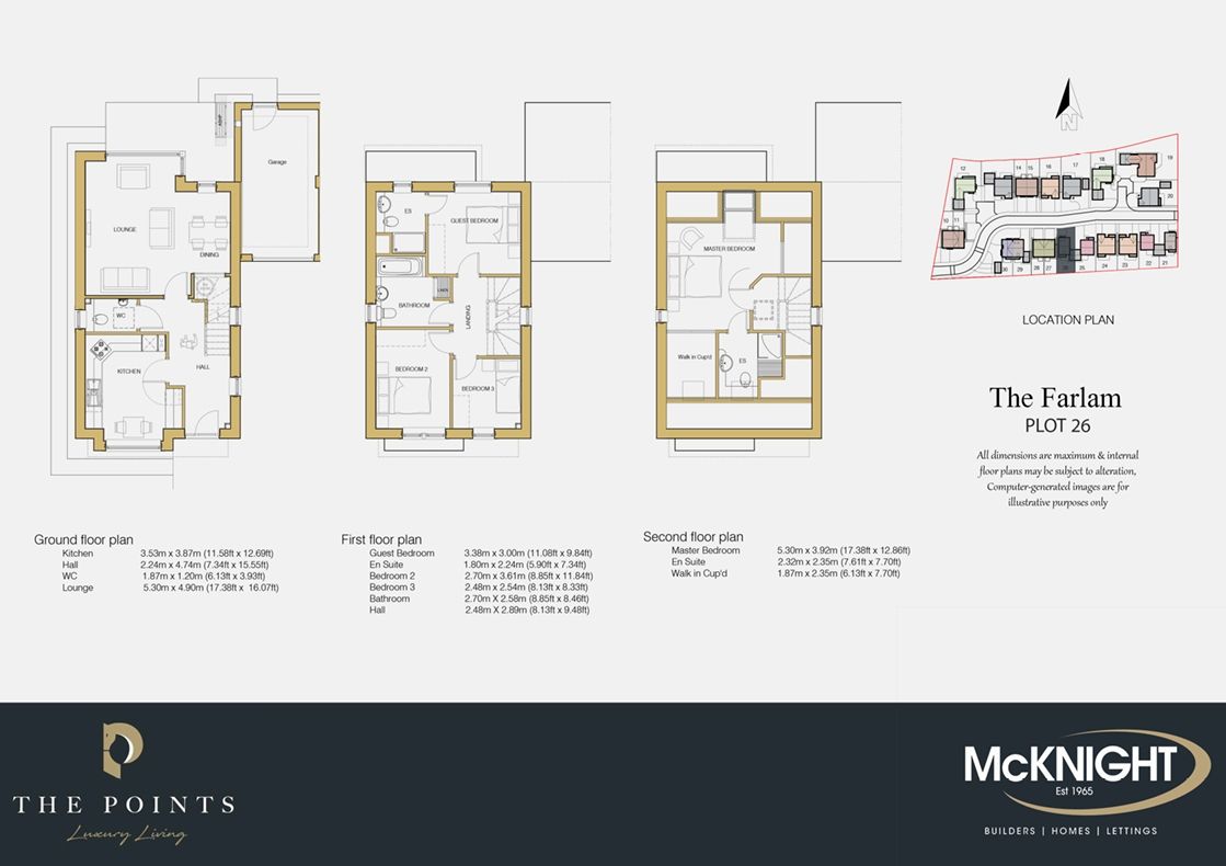 The Farlam, Lady Dacre Close, Carlisle floorplan