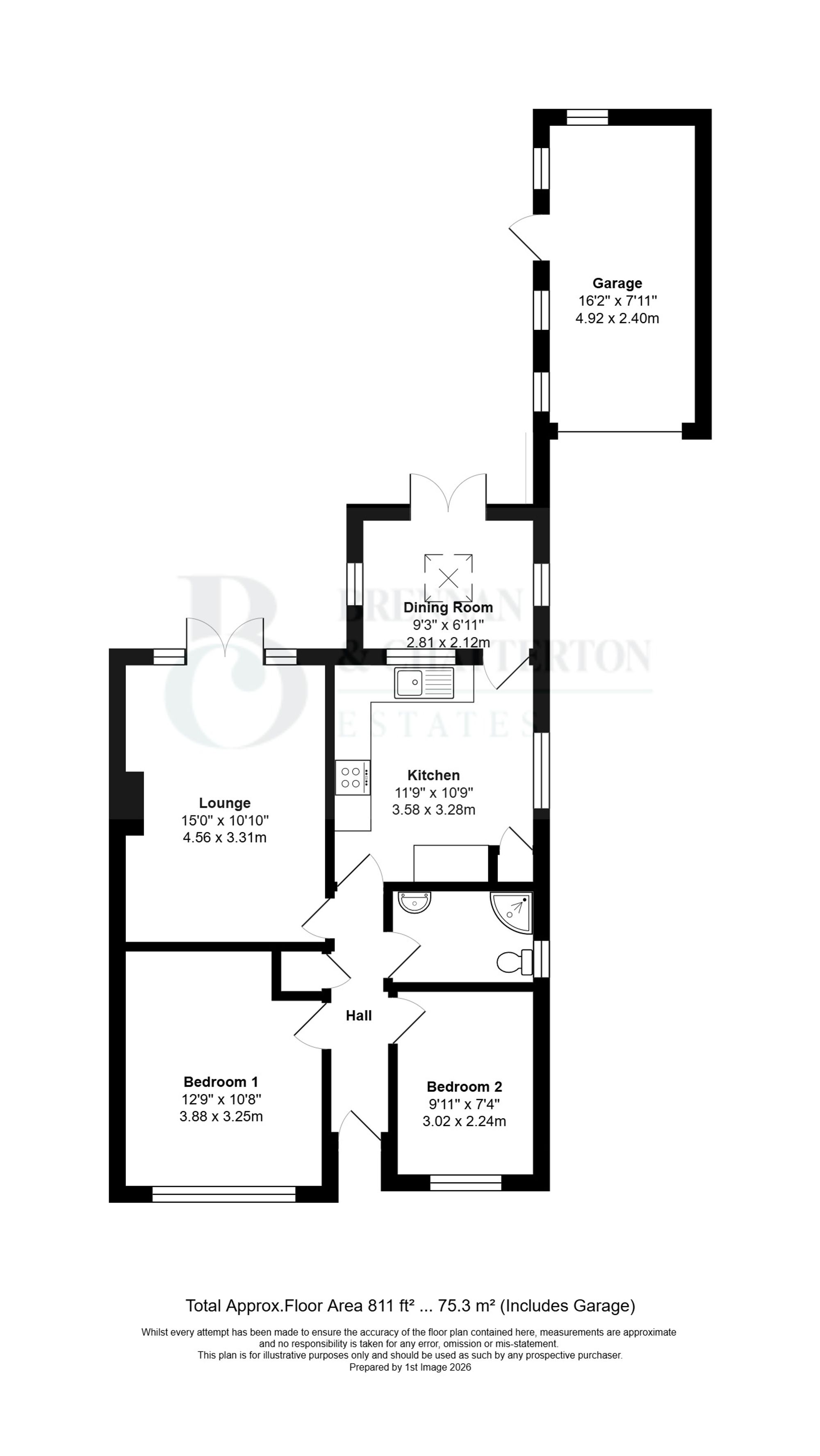 19 Esher Drive, Littlehampton floorplan