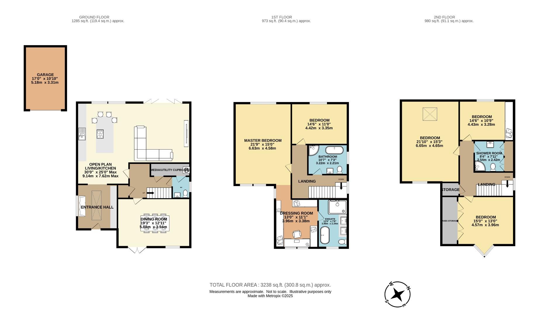 The Dene, 194, Palatine Road, Didsbury floorplan