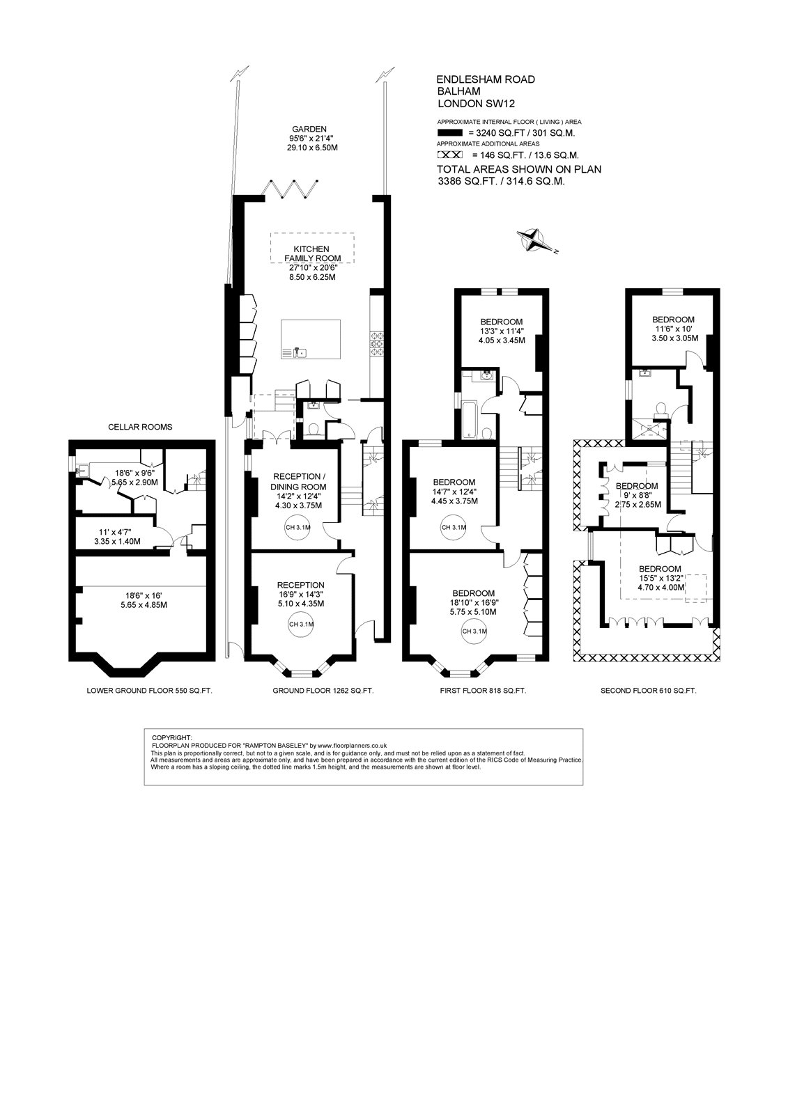 46, Endlesham Road, London floorplan