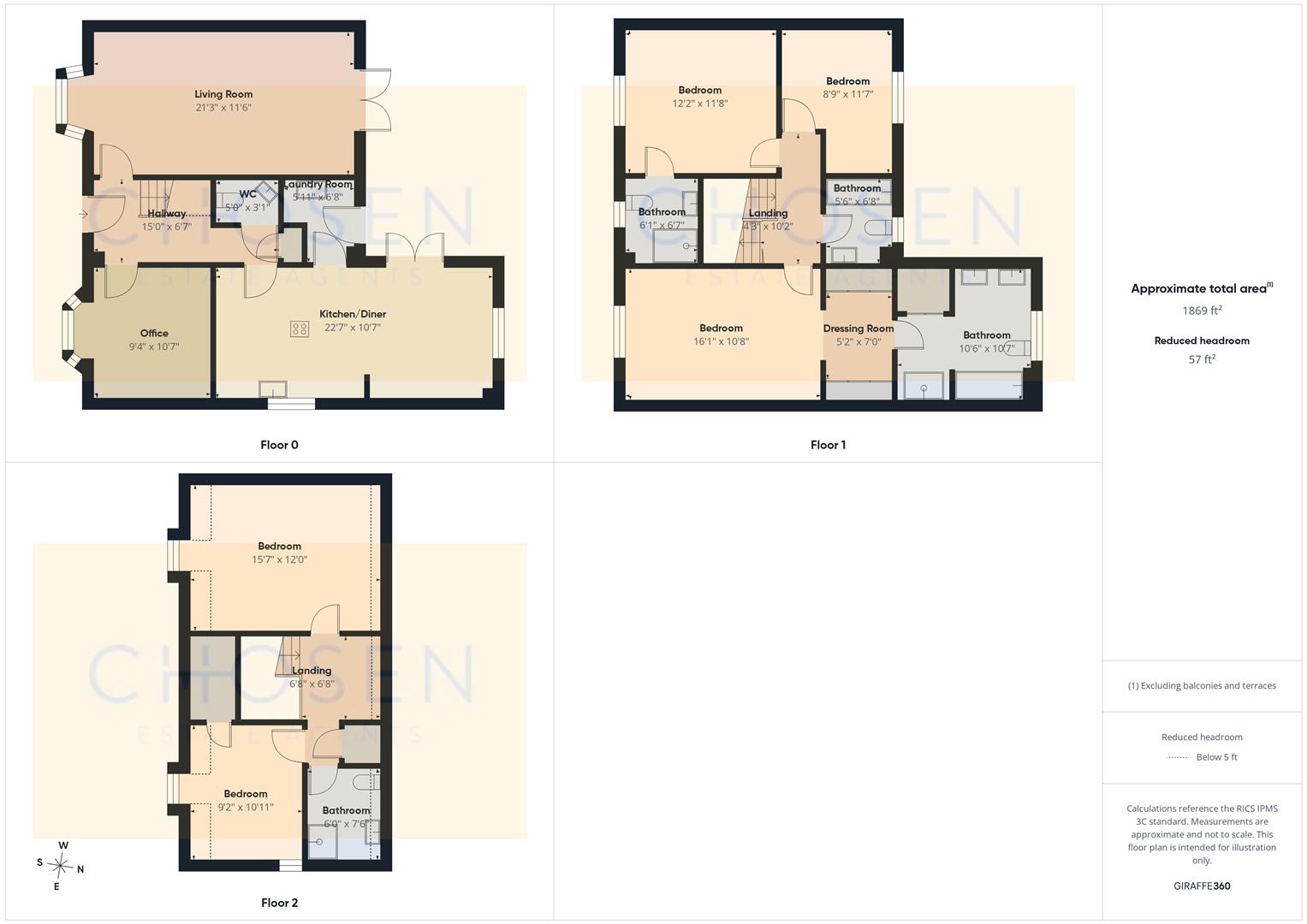 6, Merlin Close, Gloucester floorplan