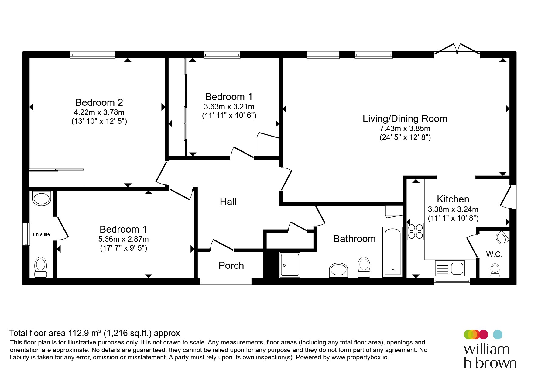 Higham Common Road, Barnsley floorplan