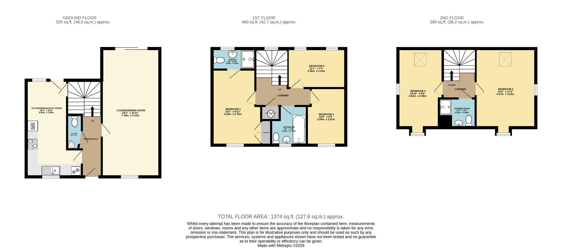 59, Maskell Drive, Bedford floorplan