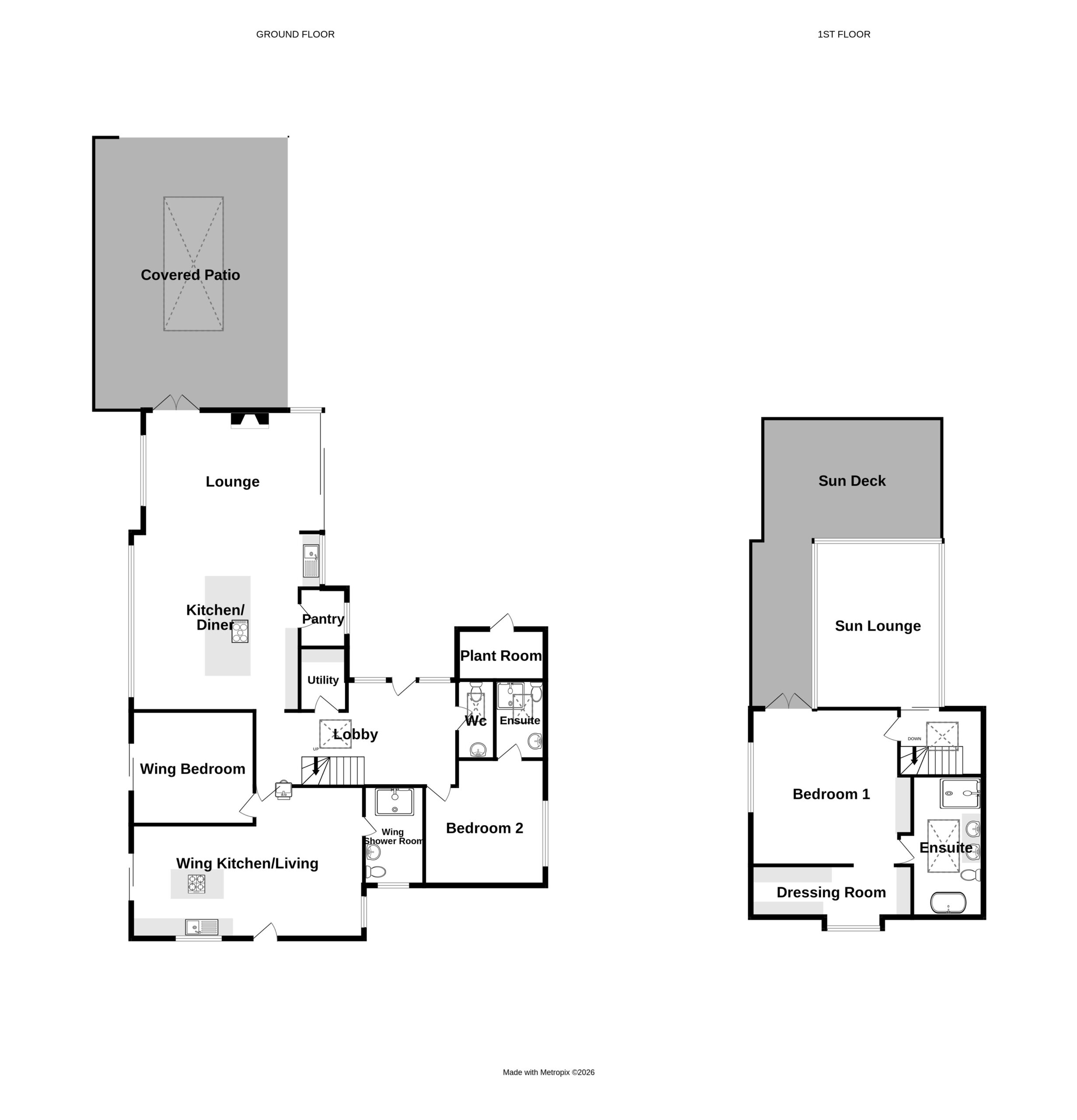 La Collina Verde, Les Villets, Forest floorplan