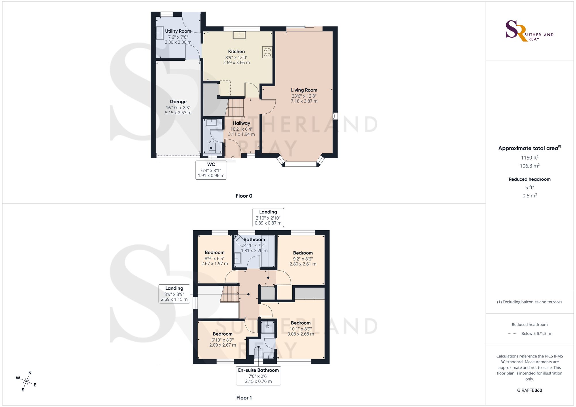 34 Brookside Road, High Peak floorplan