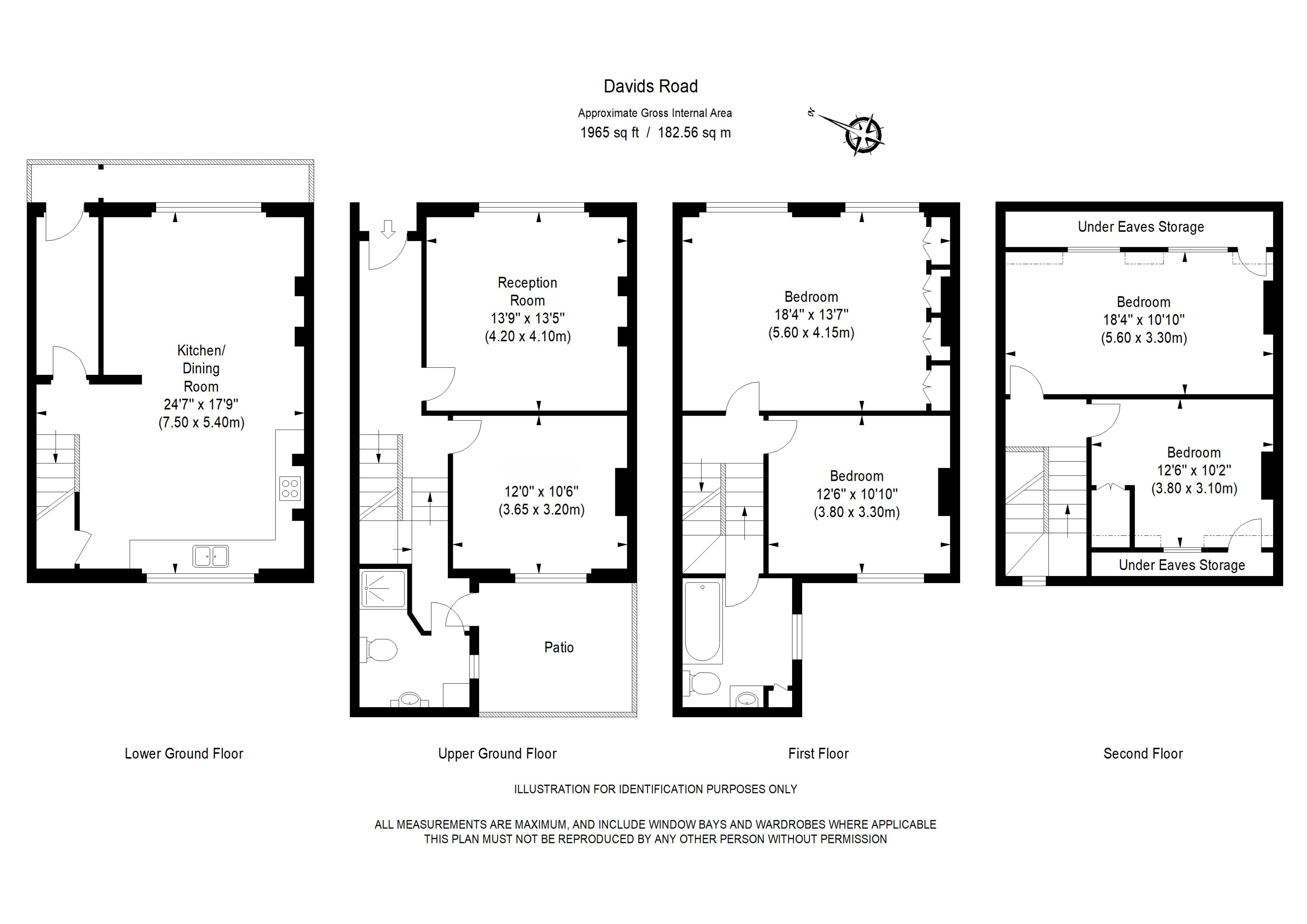 9, Davids Road, London floorplan