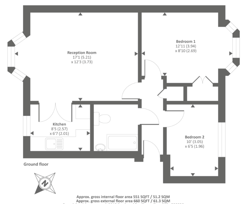 25, Ferndale Court, Thatcham floorplan