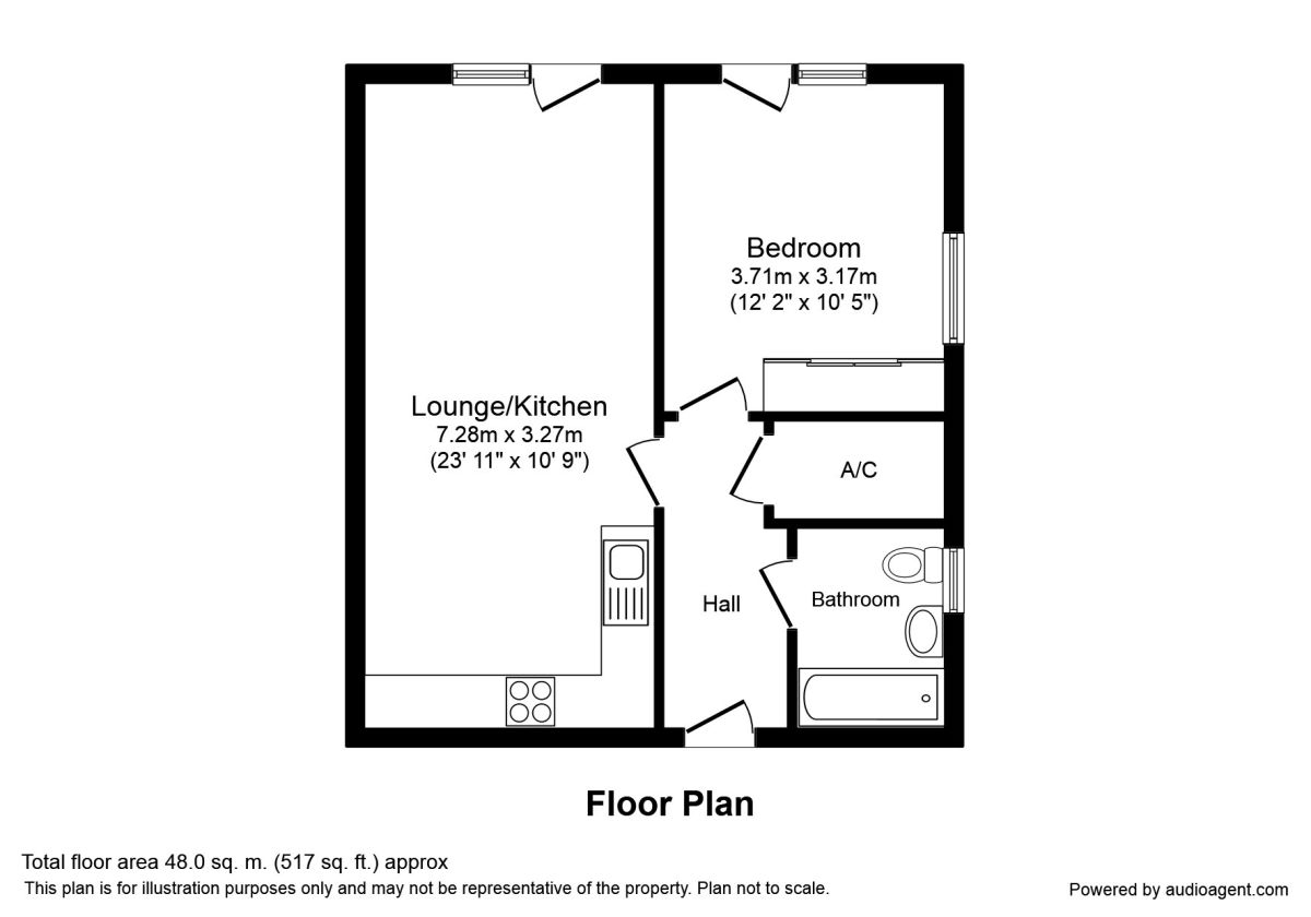 1 Bedrooms Flat for sale in Clock House Rise, Coxheath, Maidstone ME17