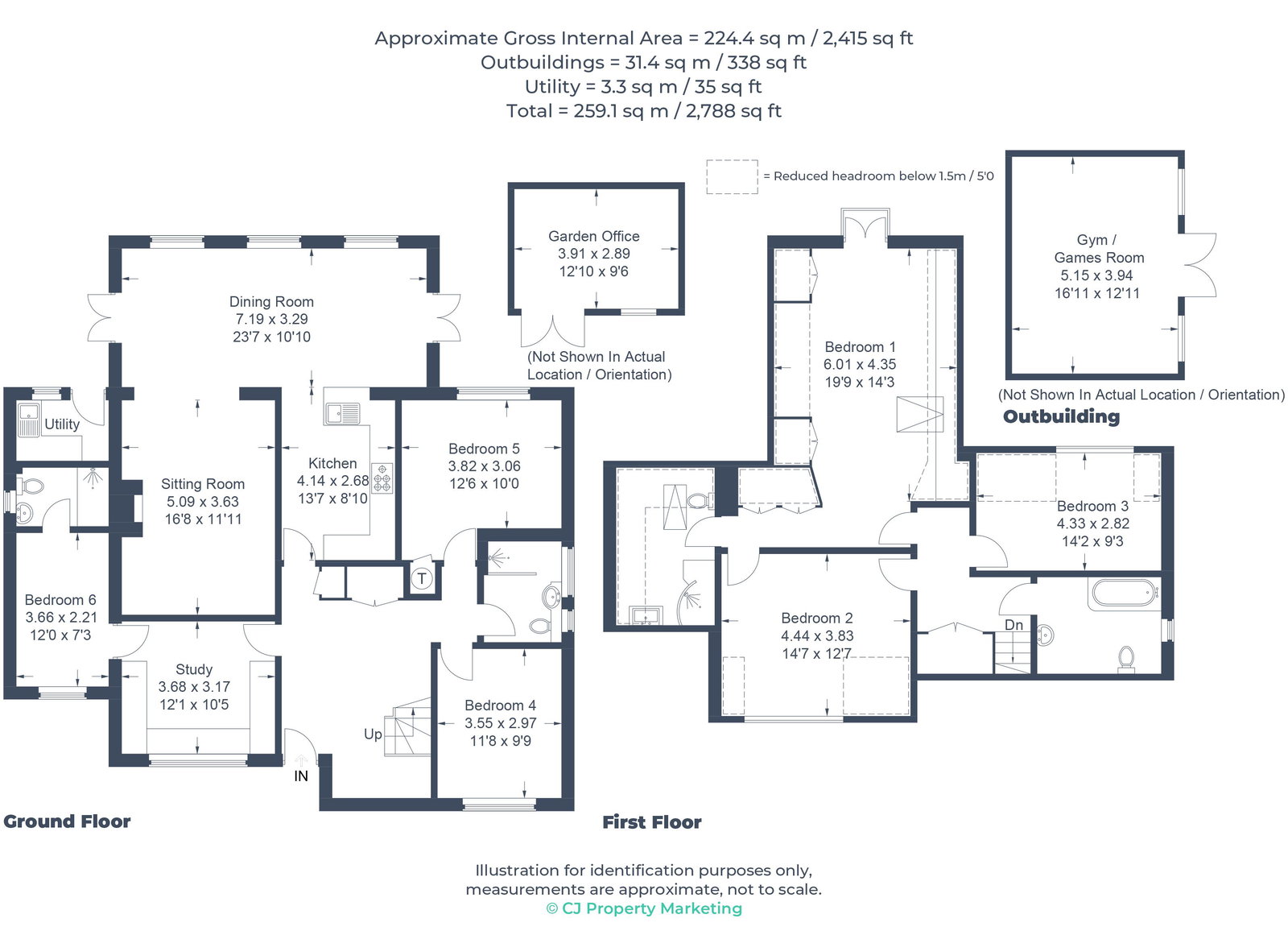 60, Clements Road, Chorleywood floorplan