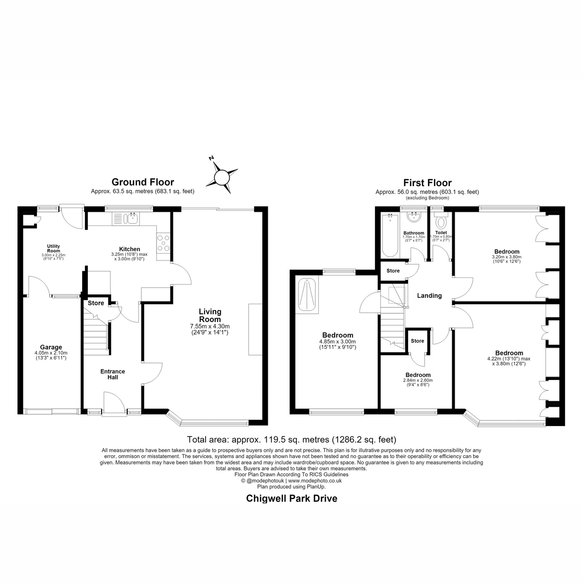 39, Chigwell Park Drive, Chigwell floorplan