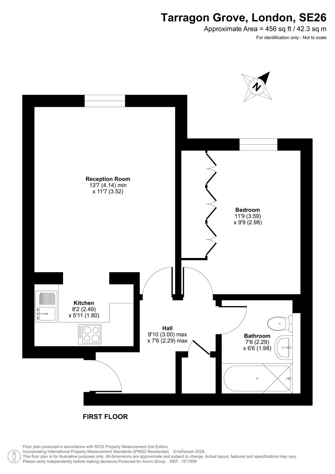 4, Tarragon Grove, London floorplan
