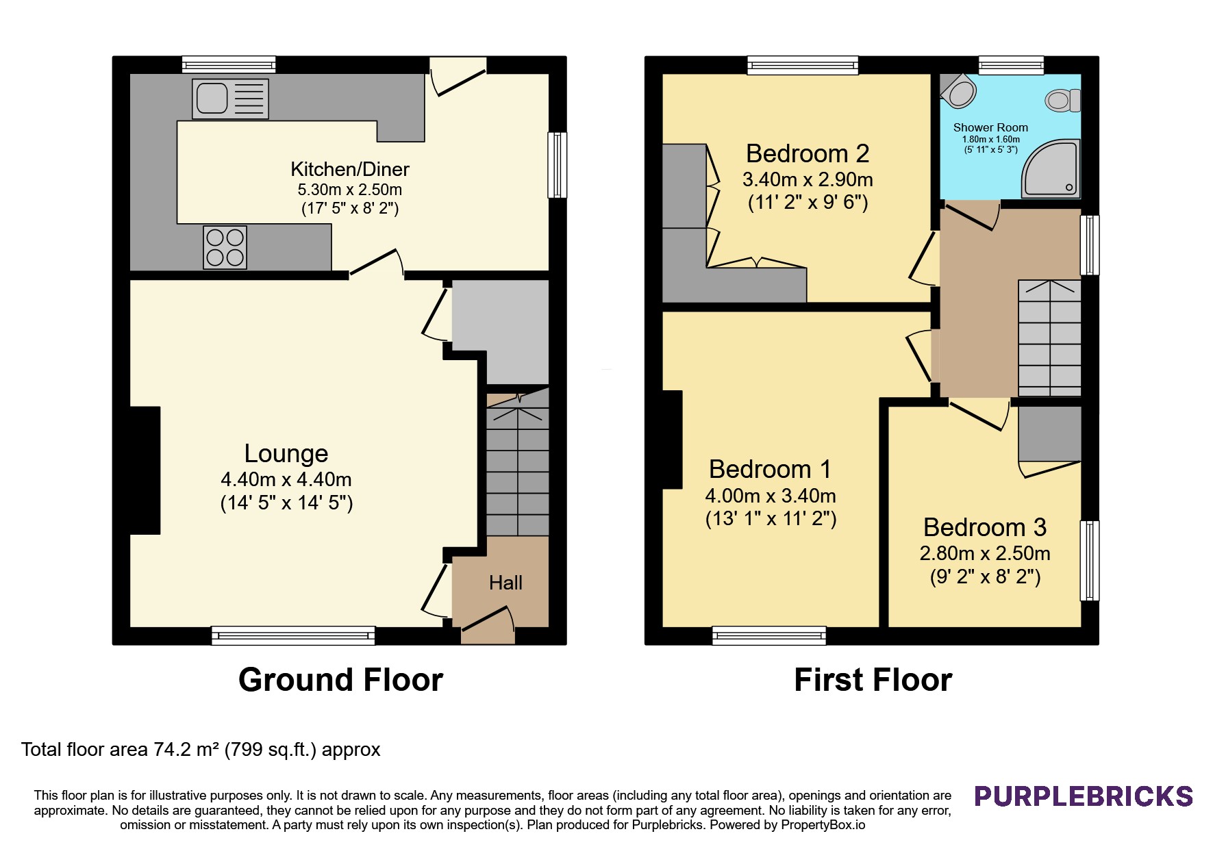 19, East Street, Barnsley floorplan
