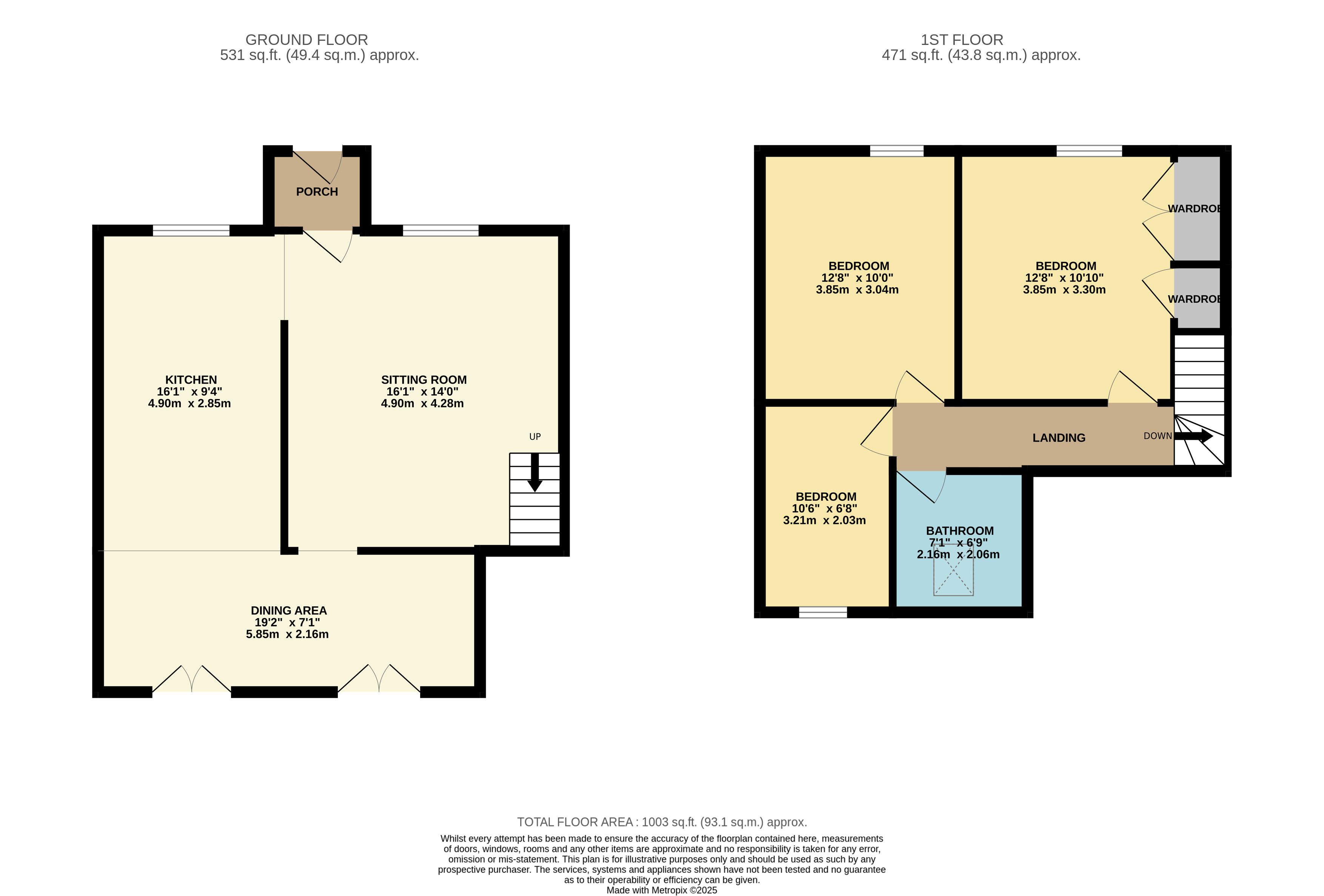 Stoneleigh, East Bank, Winster floorplan