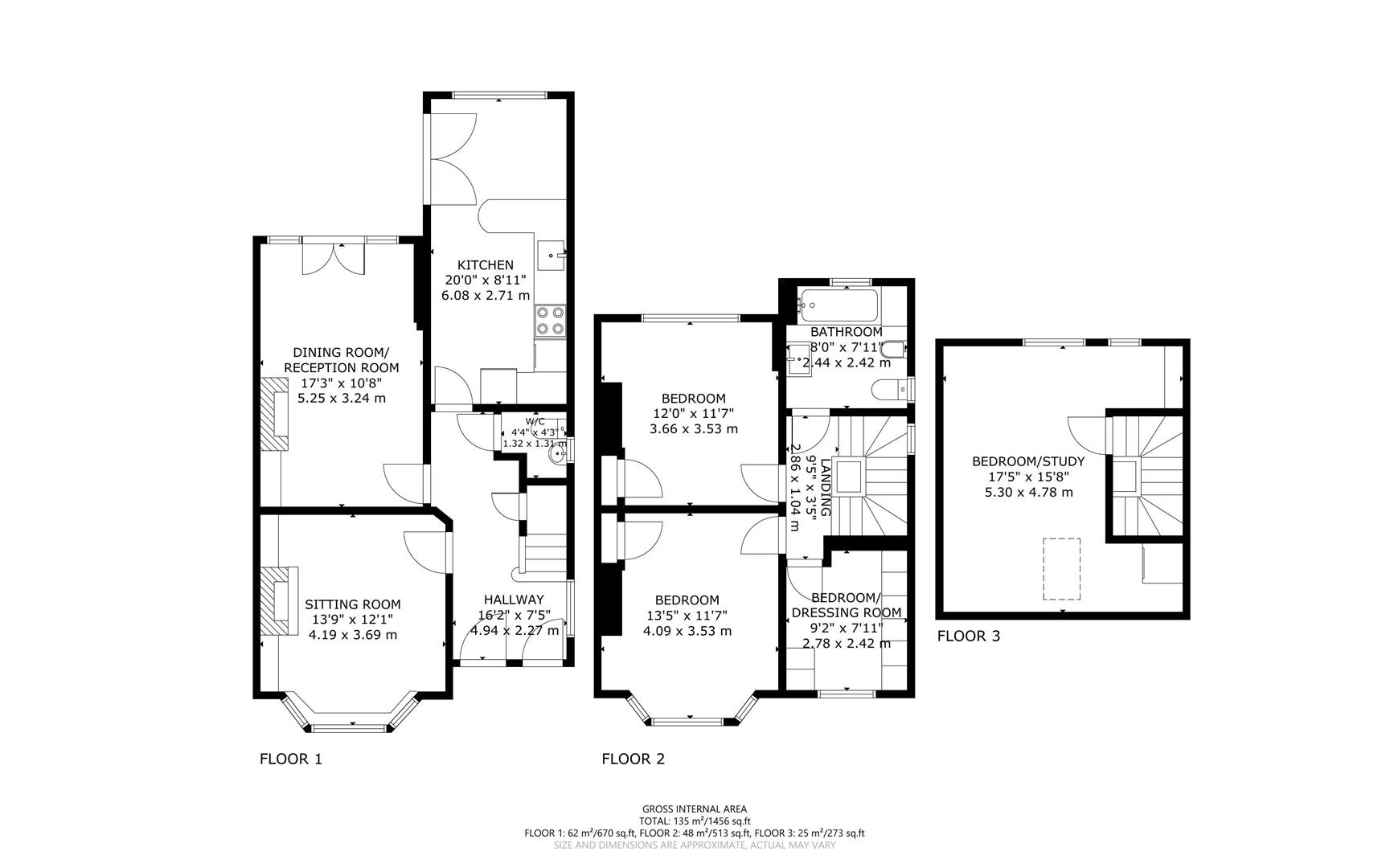 9, Sancroft Road, Eastbourne floorplan