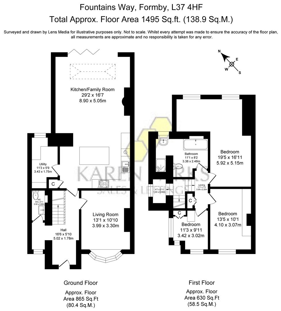 18, Fountains Way, Liverpool floorplan