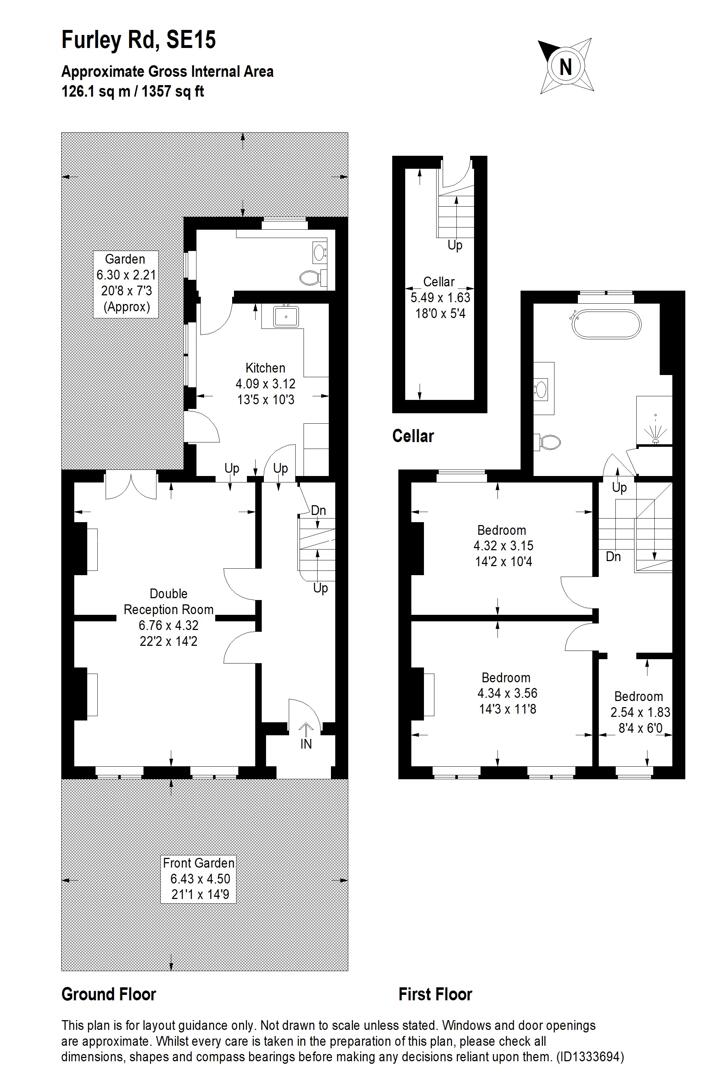 88, Furley Road, London floorplan