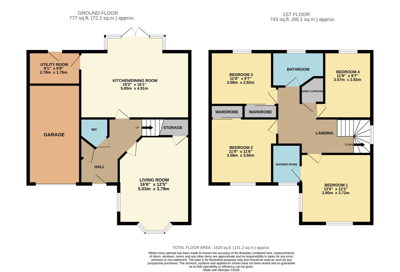 Oak View, Gloucester floorplan