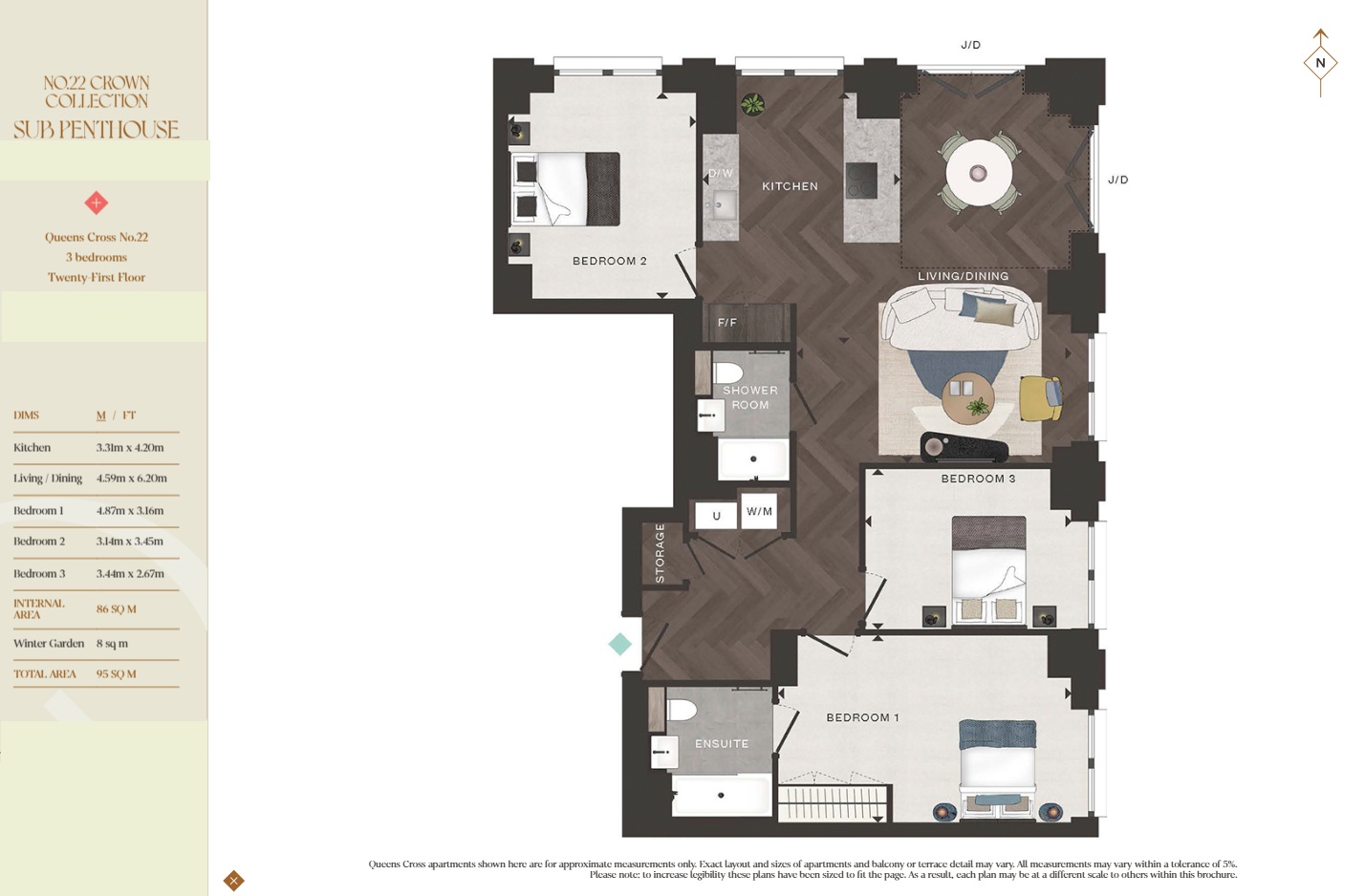 Queens Cross - Royal Eden Docks, C7.21.03, Western Gateway, London floorplan