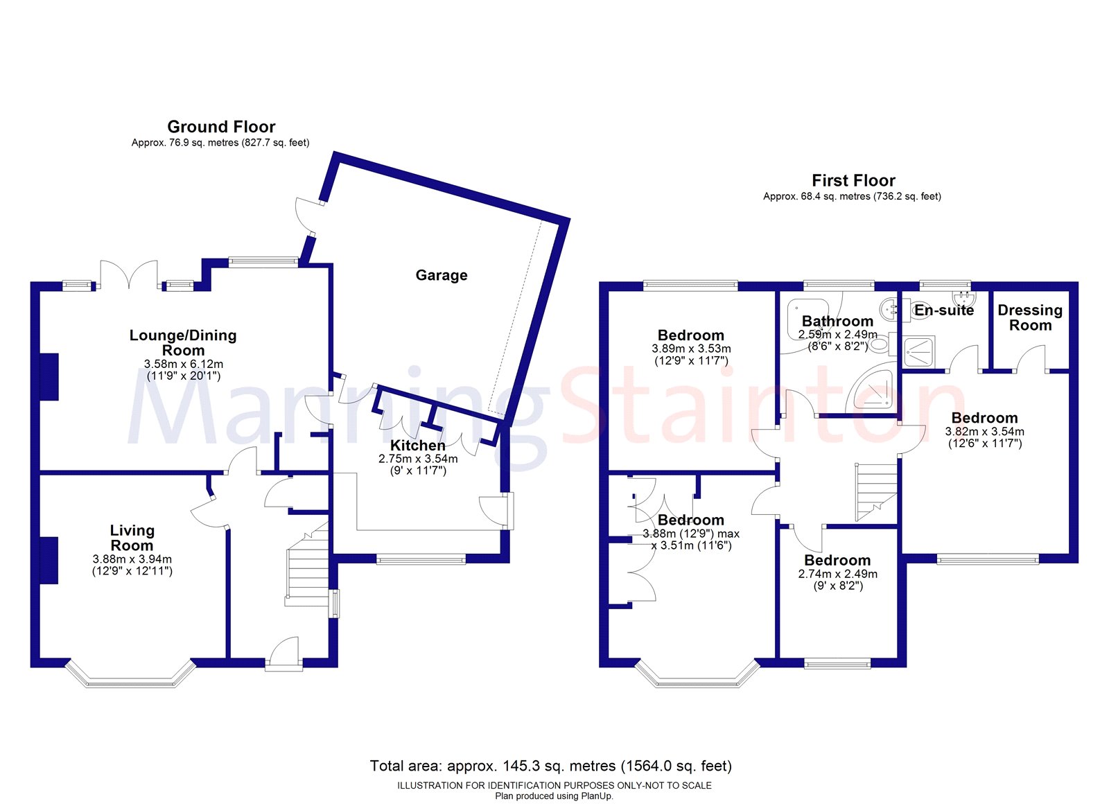 4 Bedrooms Semi-detached house for sale in Upper Carr Lane, Calverley, Pudsey, West Yorkshire LS28