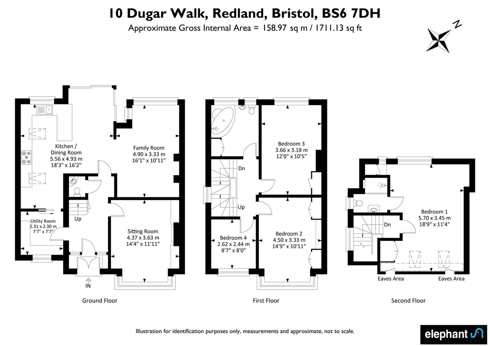 10 Dugar Walk, Bristol floorplan