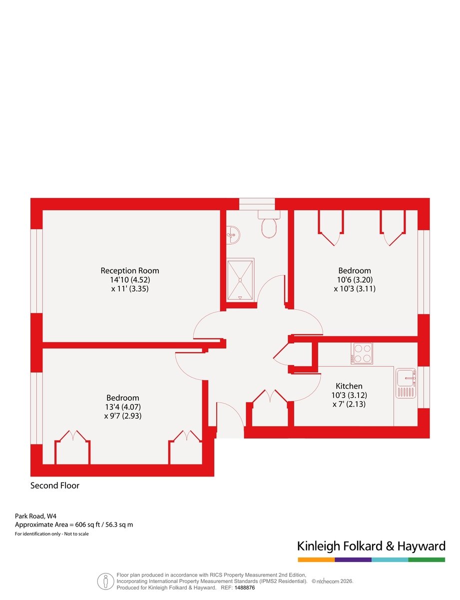 9 Grandfield Court,, Park Road, London floorplan