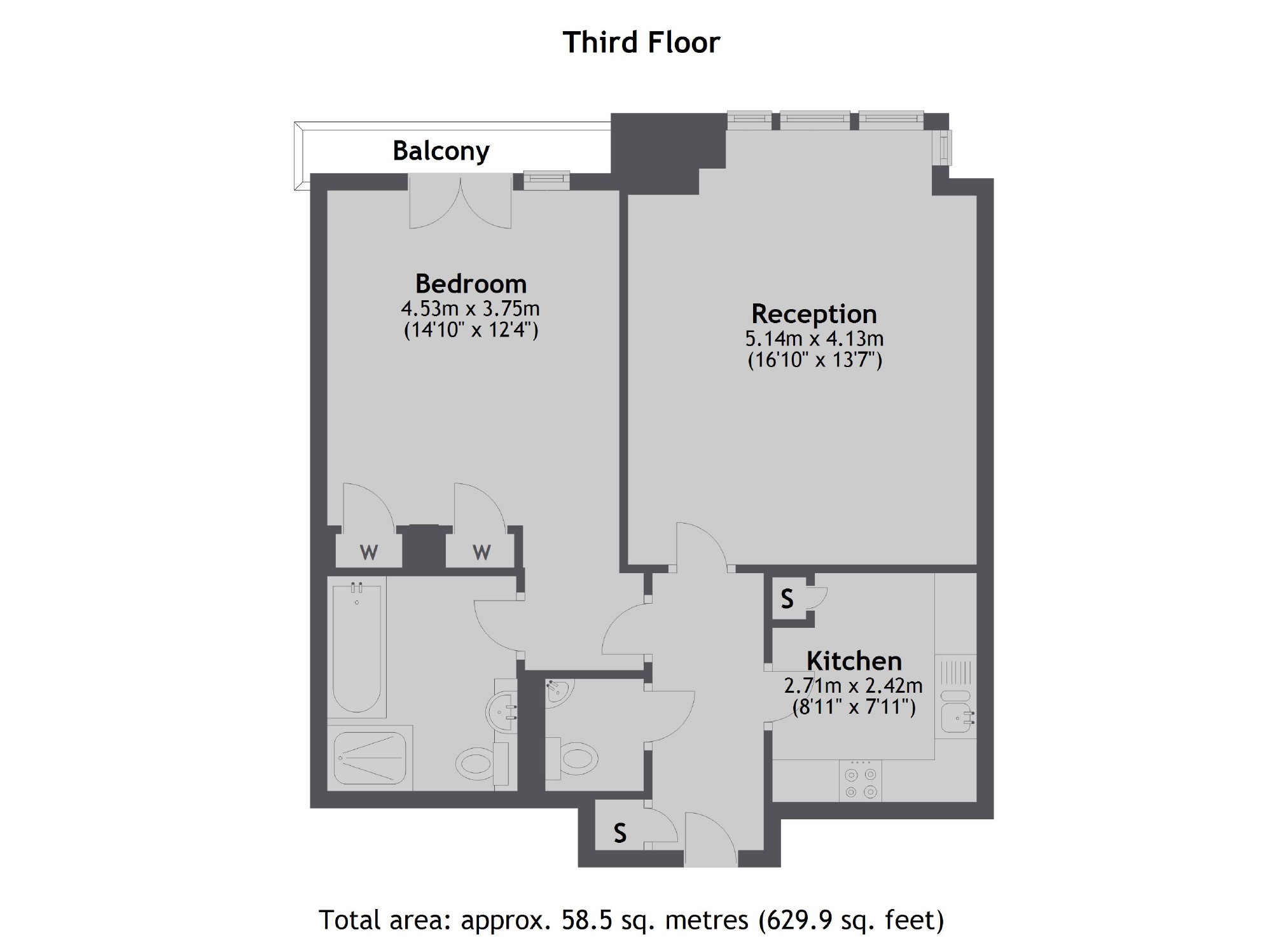 1 Bedrooms Flat to rent in Westferry Circus, London E14