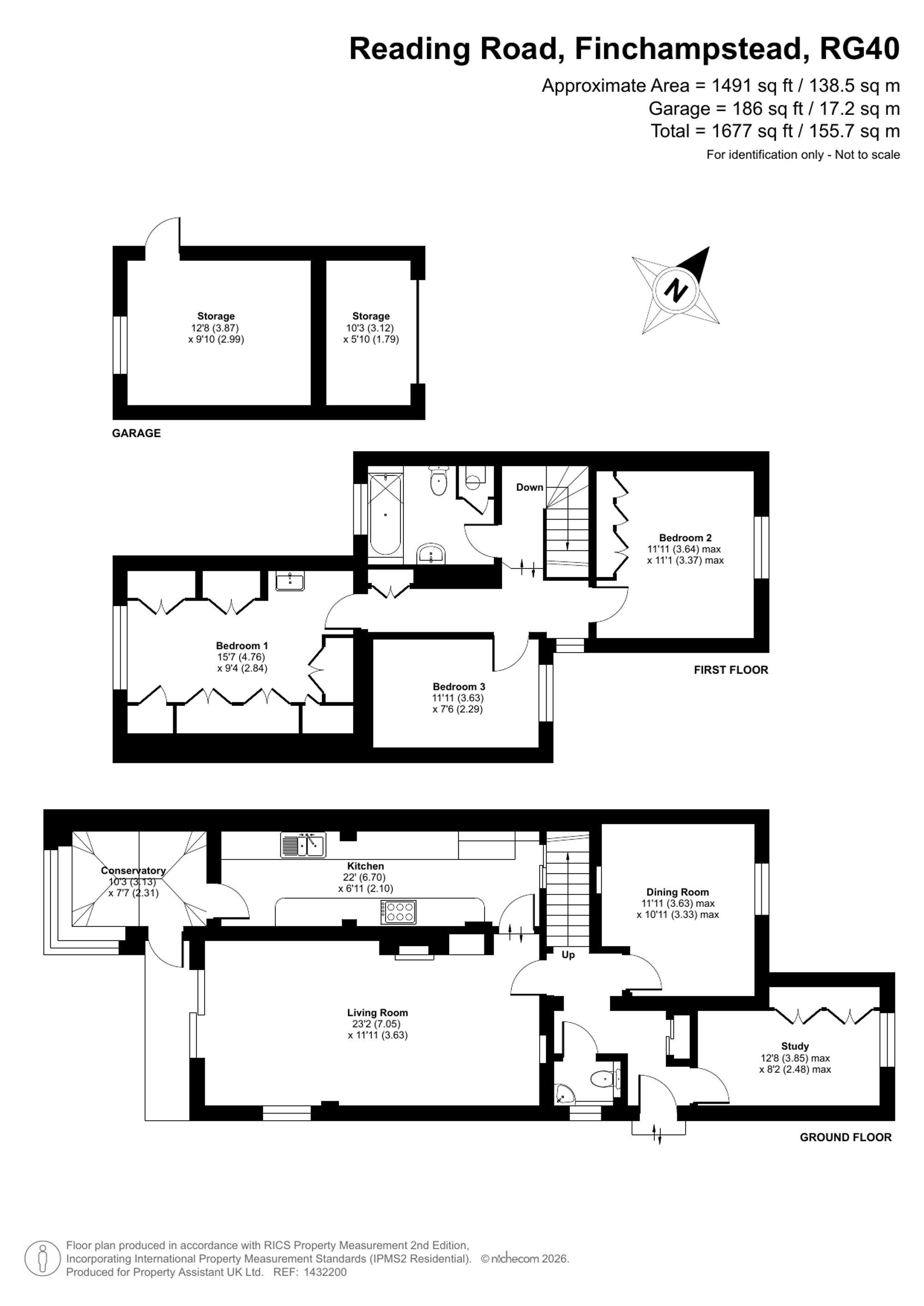 67 Reading Road, Wokingham floorplan