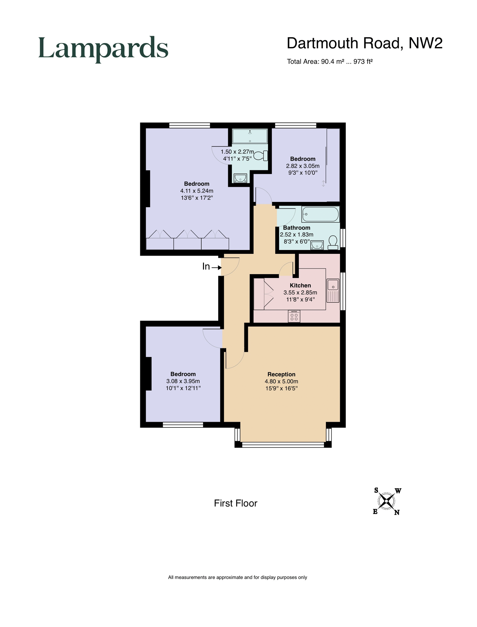 149b, Dartmouth Road, London floorplan
