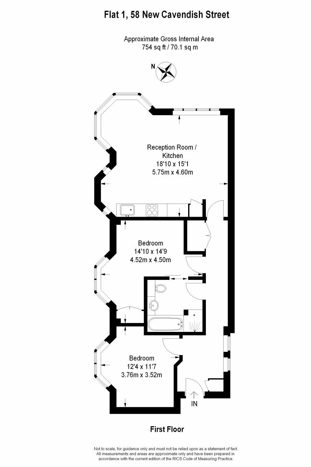 2 Bedrooms Flat to rent in New Cavendish Street, Marylebone, London W1G