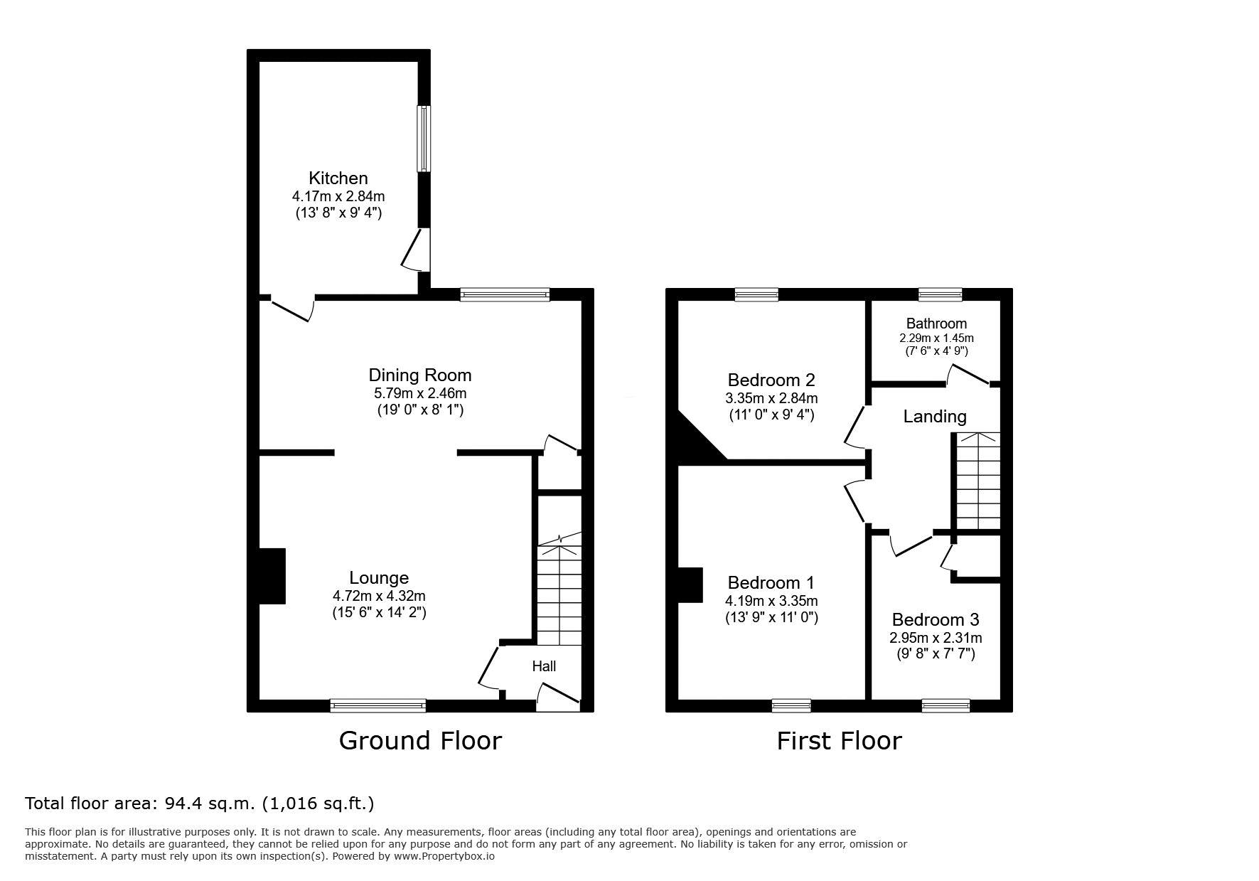 11, Norman Terrace, Morpeth floorplan