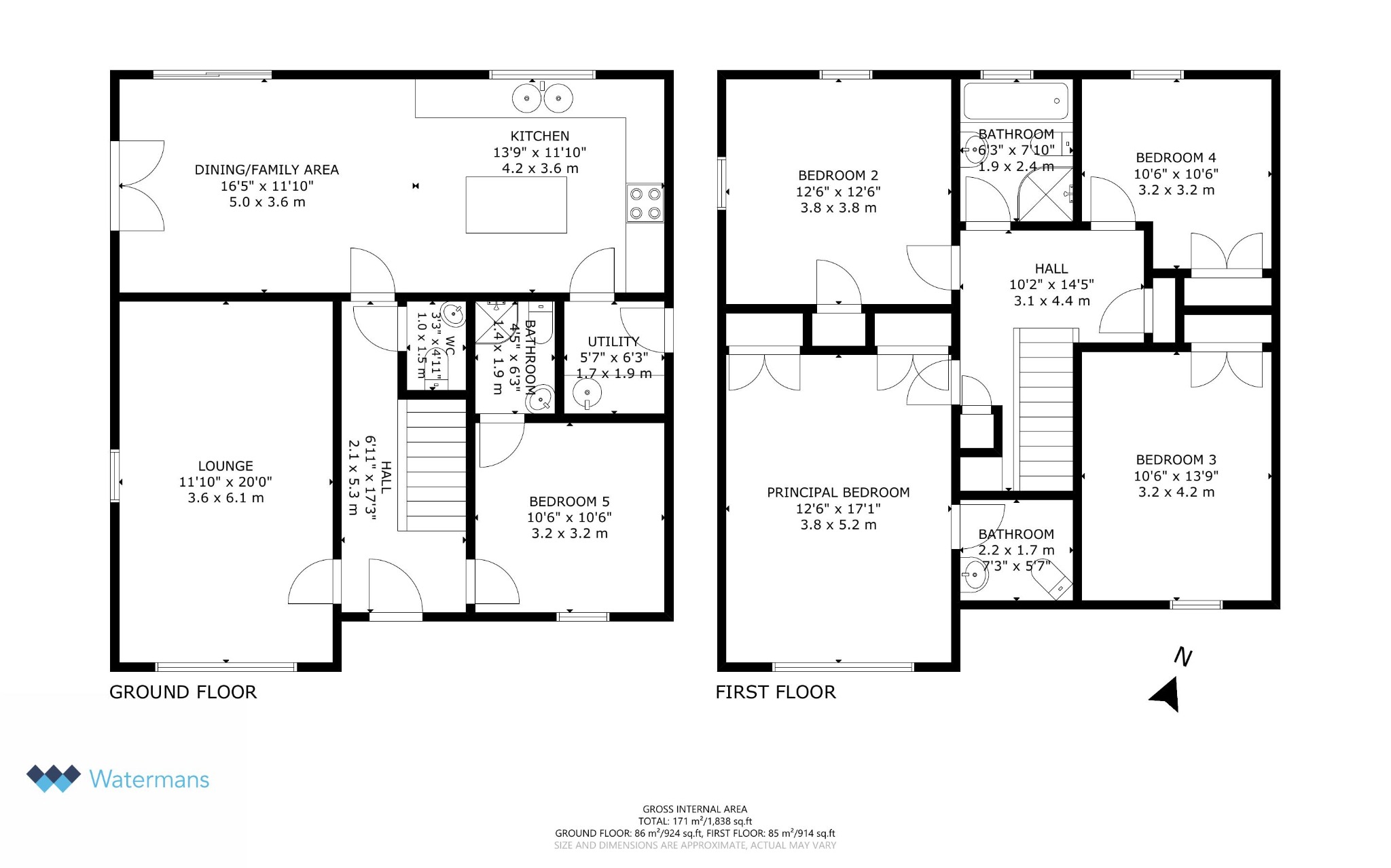 Waterstone House, Whiting Bay, North Ayrshire floorplan