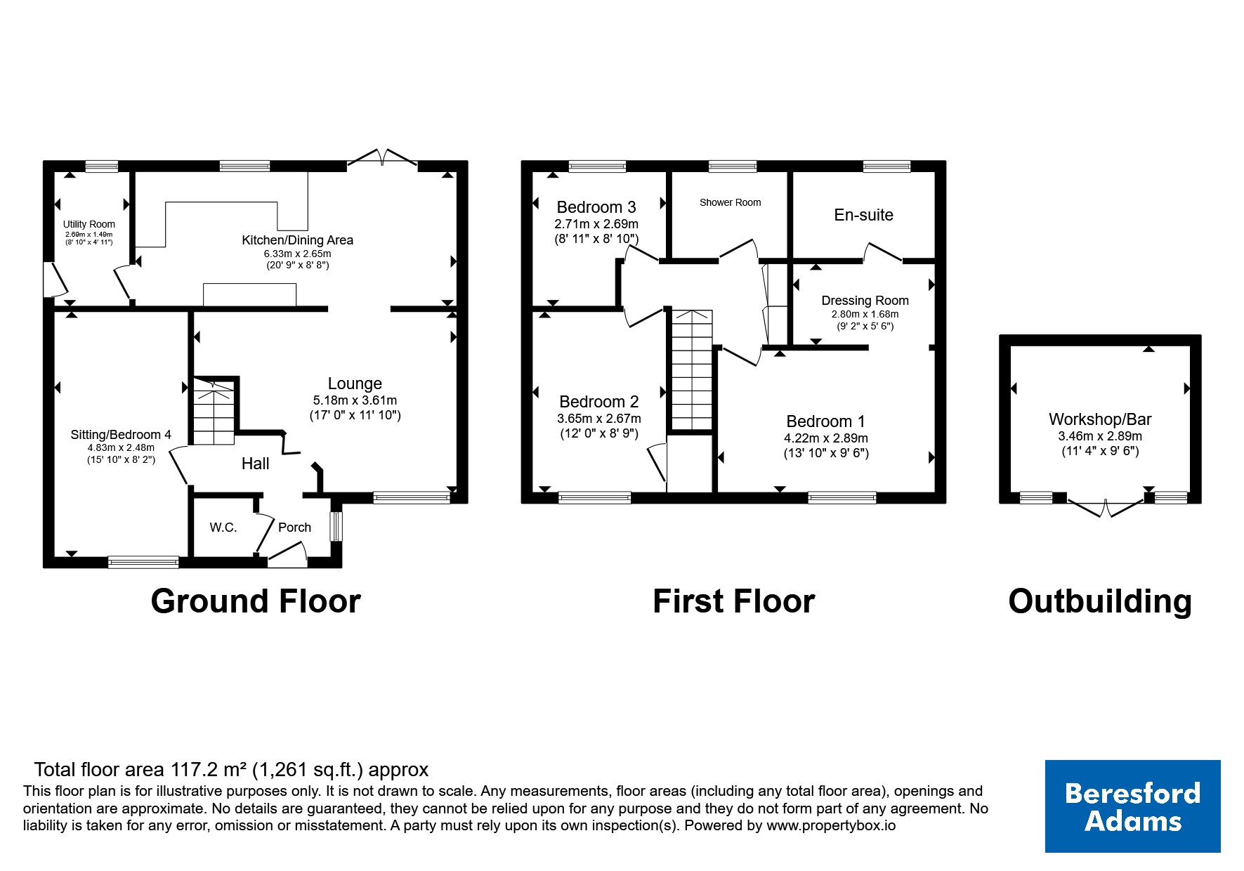 16, Glan Seiont, Gwynedd floorplan