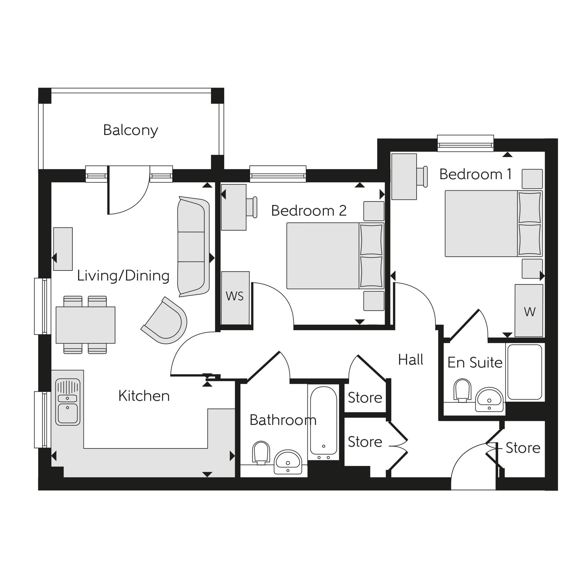 34, Meadowview Road, Raynes Park floorplan