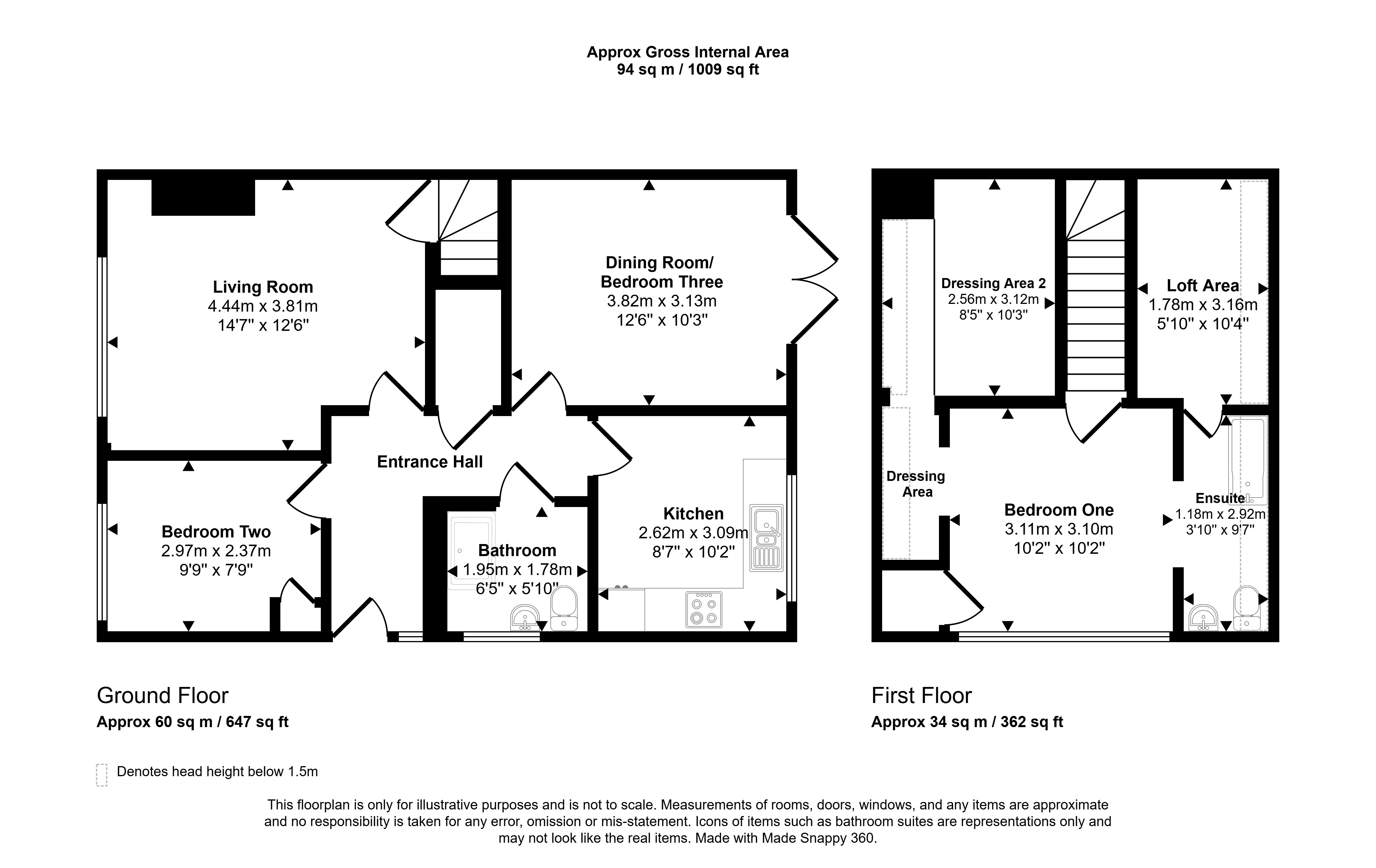 89, Ashton Street, Wiltshire floorplan