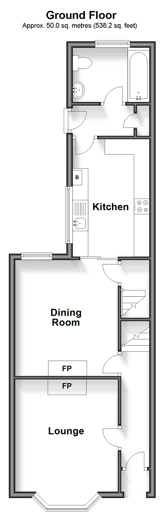 Athelstan Road, Faversham, Kent ME13, 3 bedroom end terrace house for