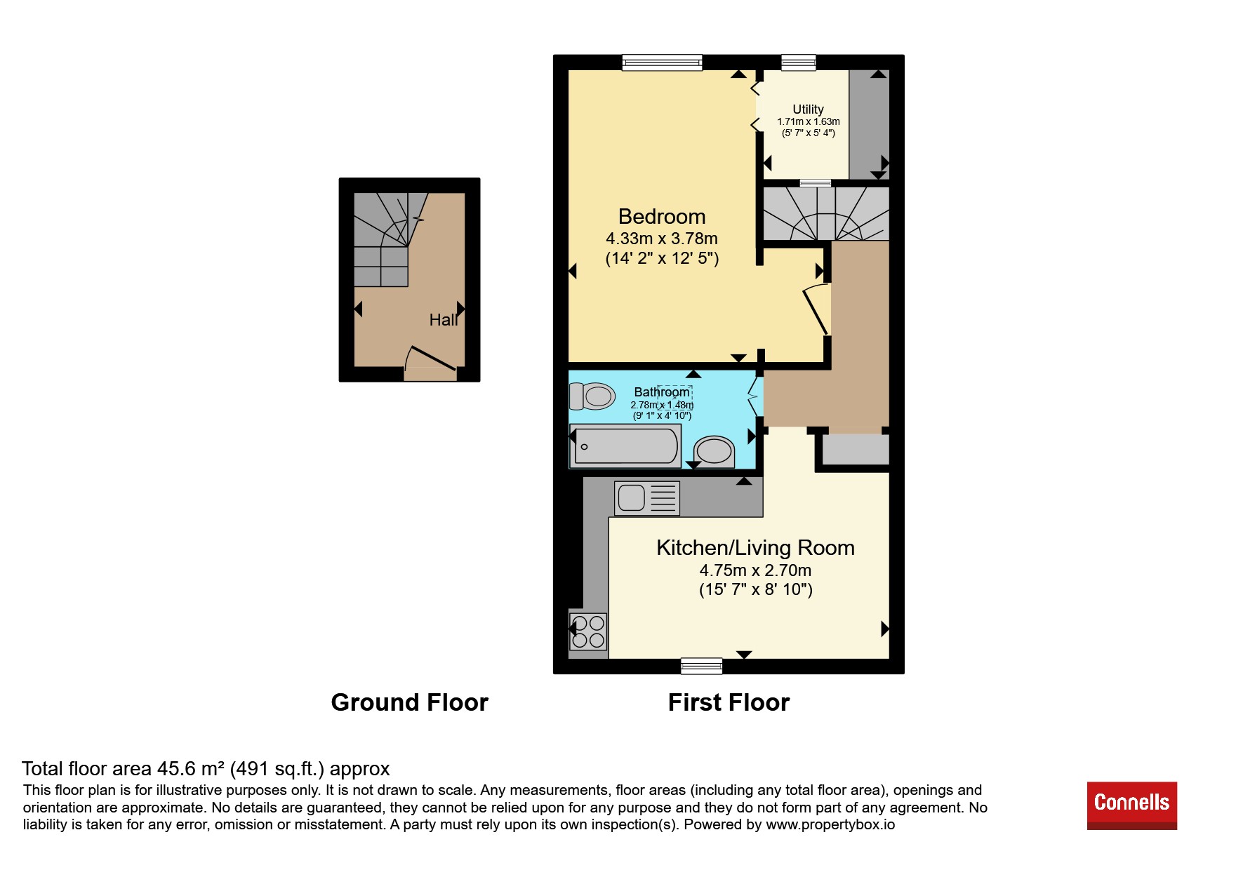 Flat 3, 4, Claremont Street, Bristol floorplan