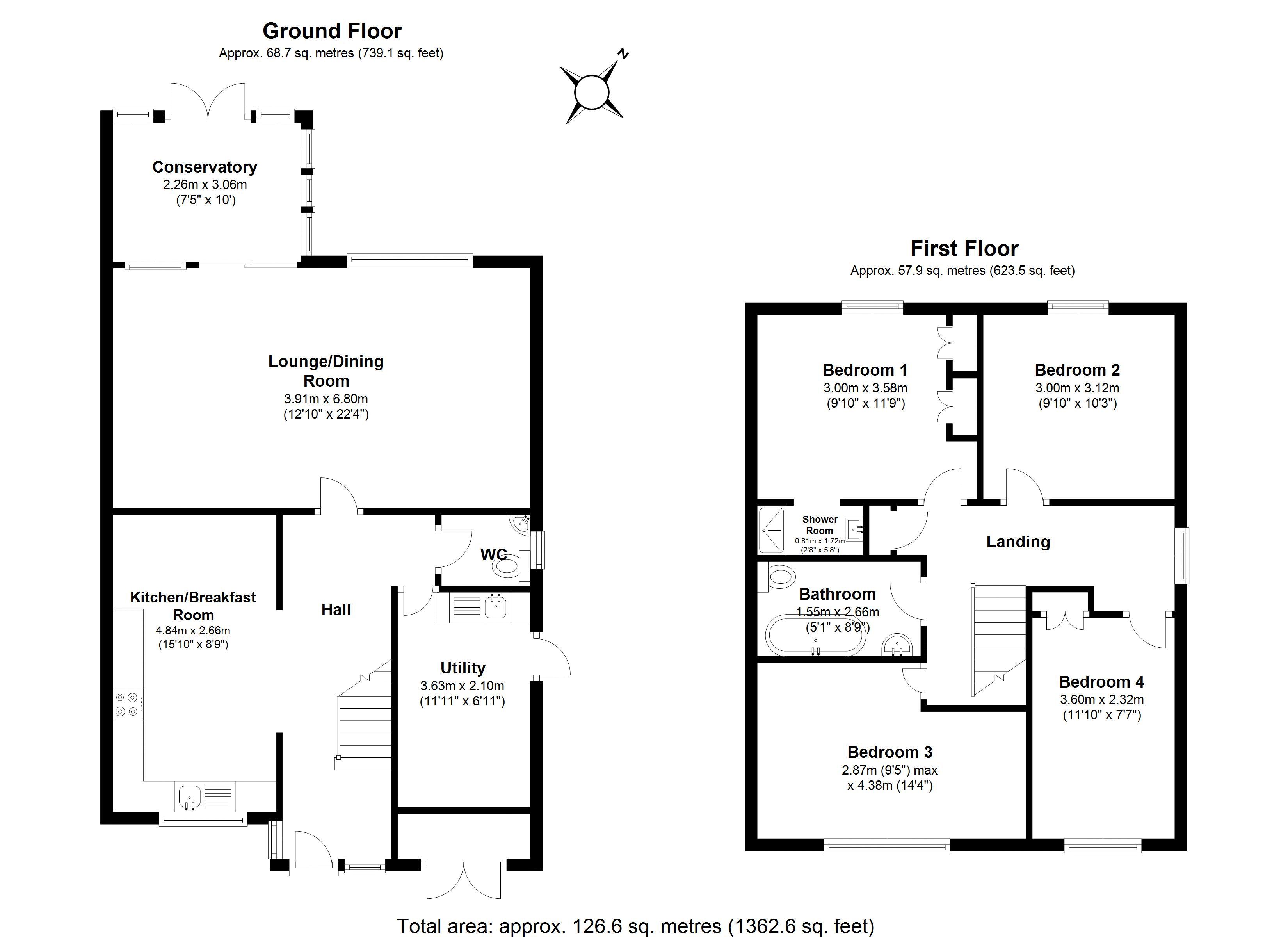 4 Bedrooms Semi-detached house for sale in Alderton Close, Loughton IG10