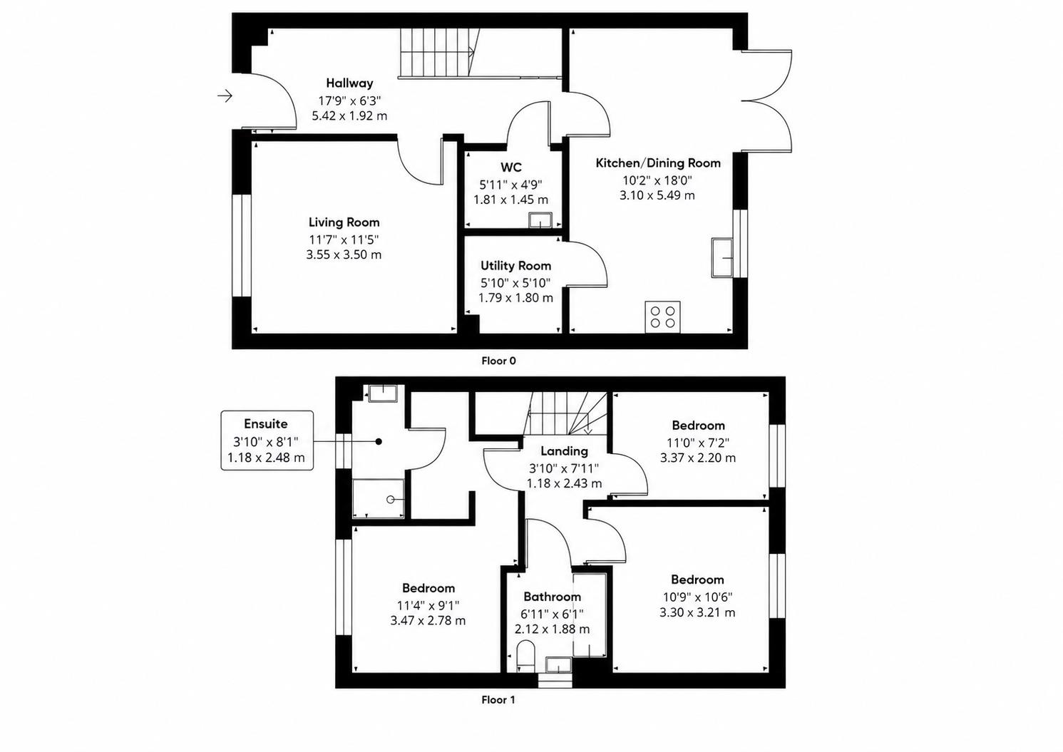 15, Marram Crescent, Northampton floorplan