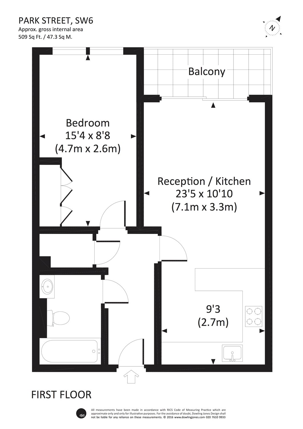 1 Bedrooms Flat to rent in Compass House, Chelsea Creek, 5 Park Street, London SW6