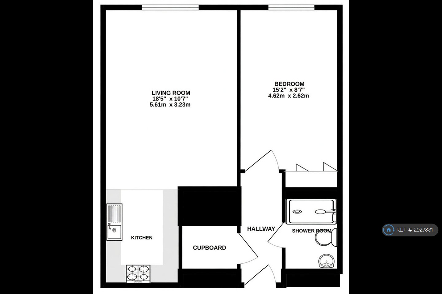Flat, Homegreen House Wey Hill, Haslemere floorplan