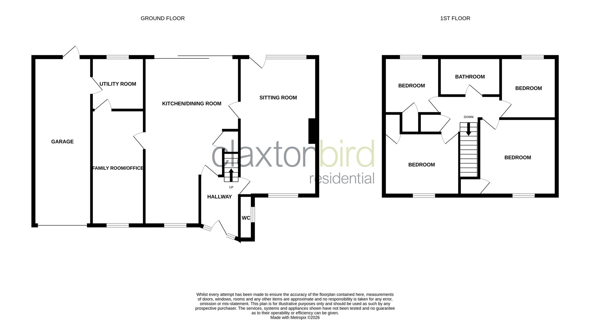 Abinger Way, Norwich floorplan