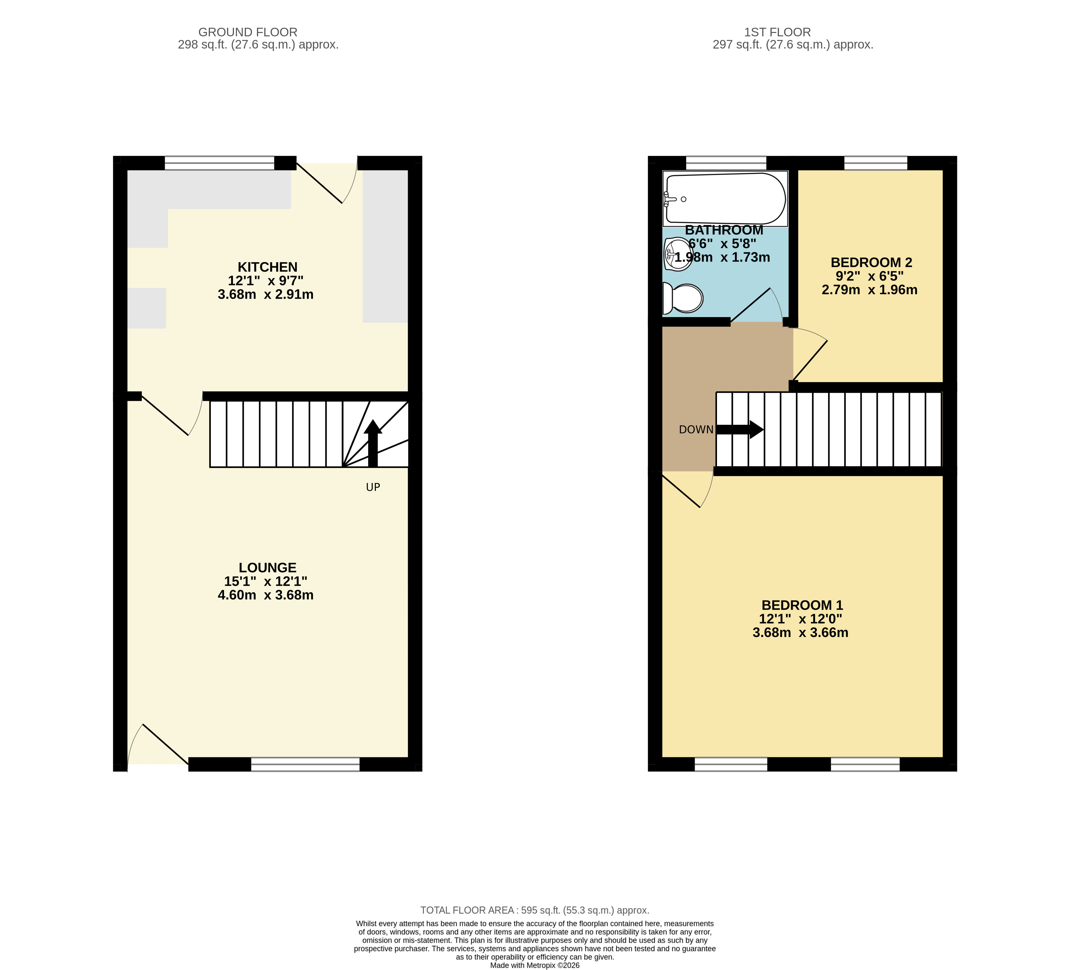 133, Oxford Street, North East Lincs floorplan