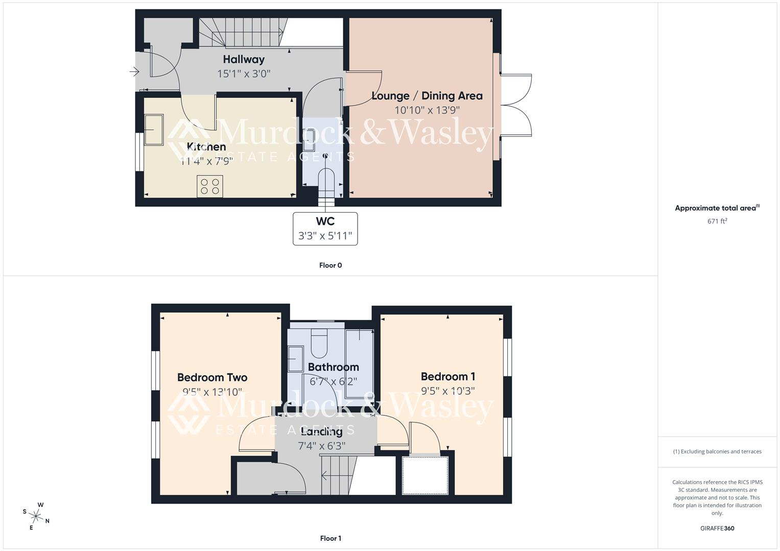 11, Phoenix Close, Gloucester floorplan