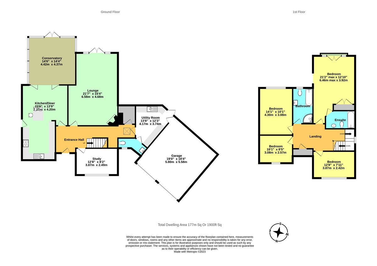 34, Westbere Lane, Canterbury floorplan