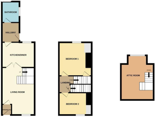 12, Trafalgar Street, Carlisle floorplan