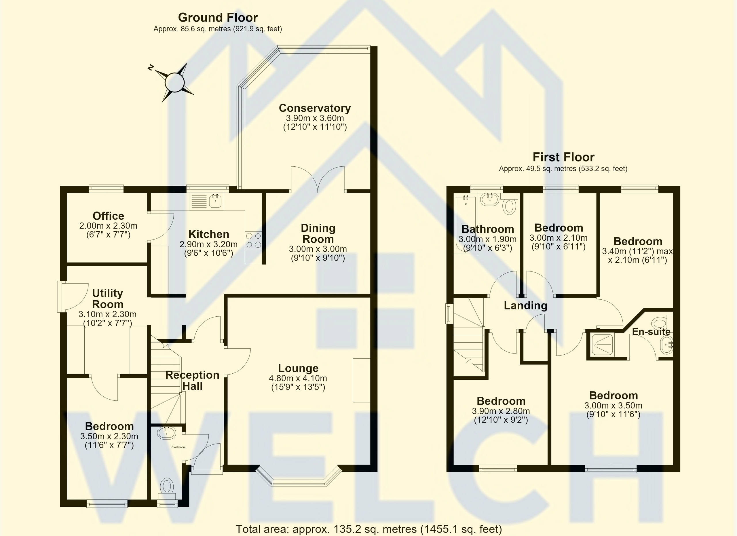 8 Greenacres, Shrewsbury floorplan