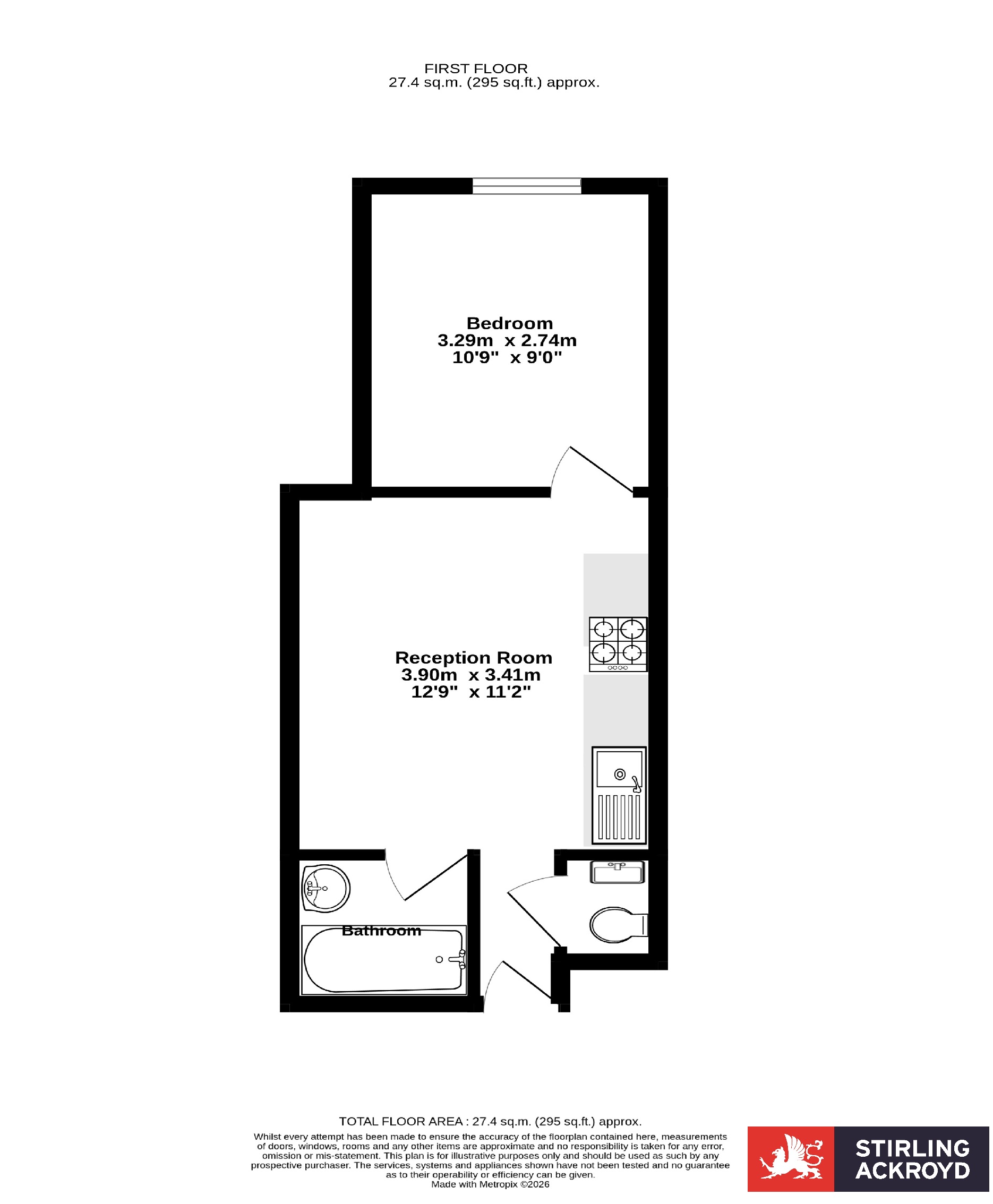Flat 2, 85, Woodside Green, London floorplan