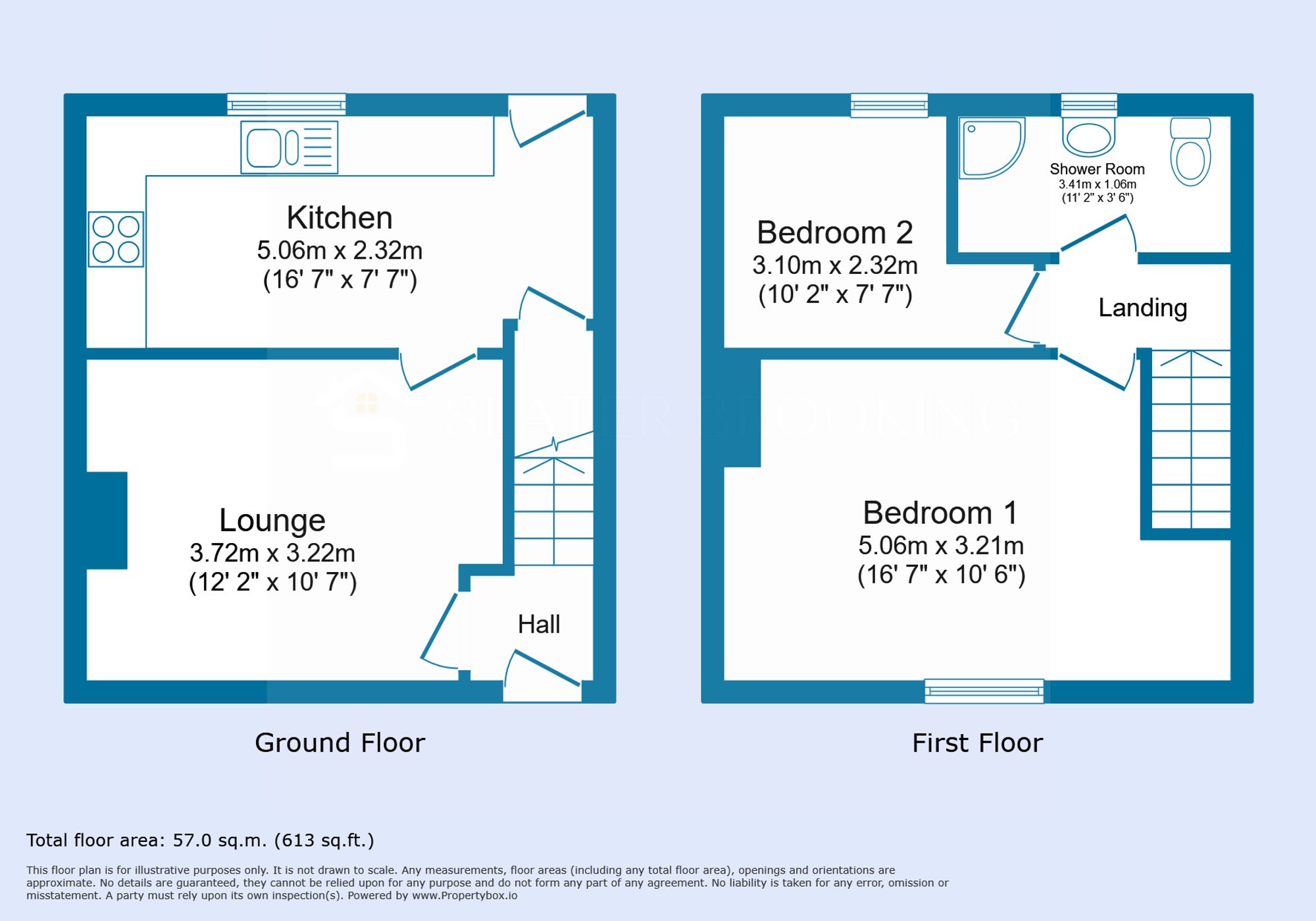 37 Brooklands Avenue, Rossendale floorplan