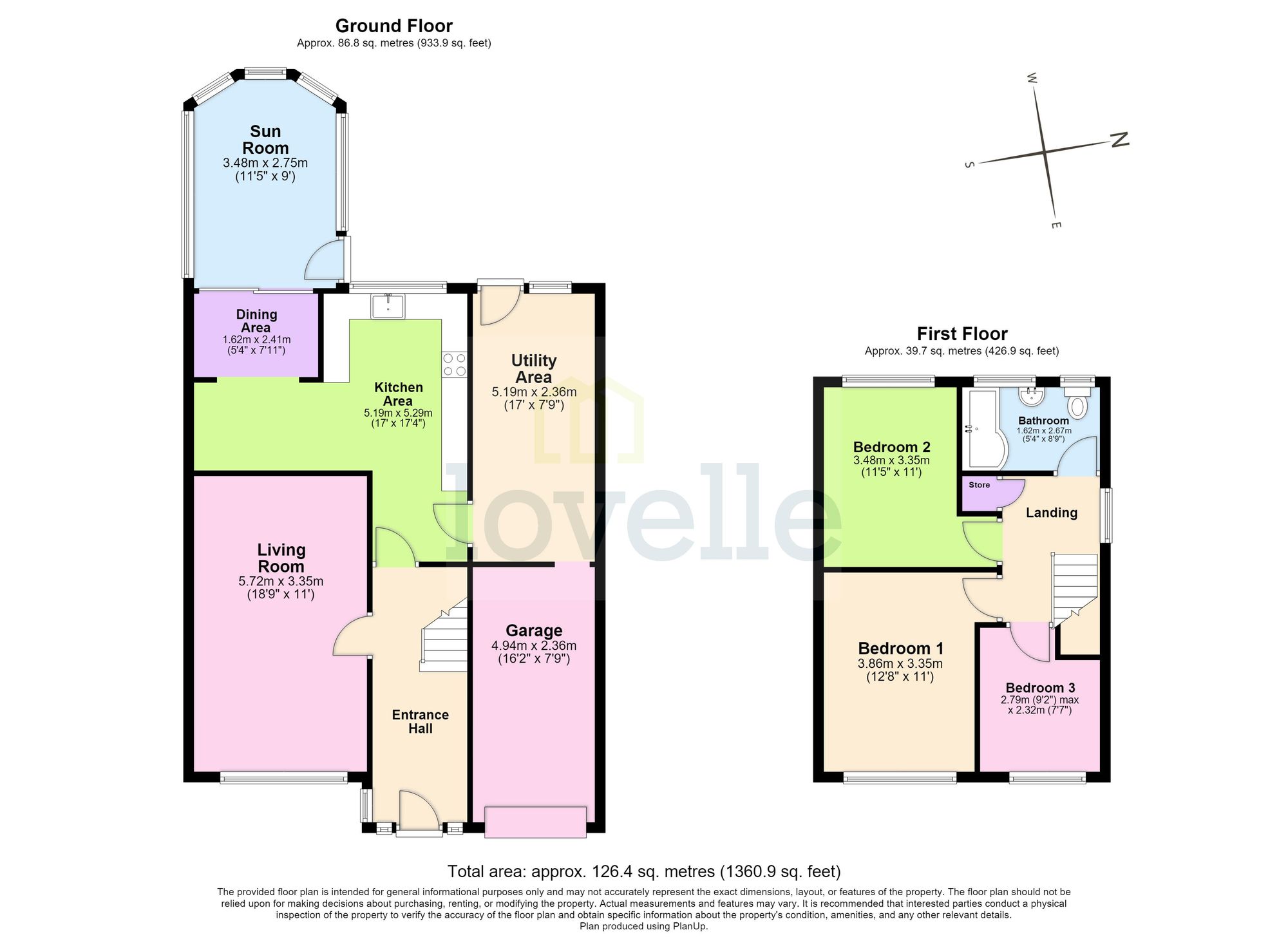 51 Cherry Tree Crescent, Grimsby floorplan