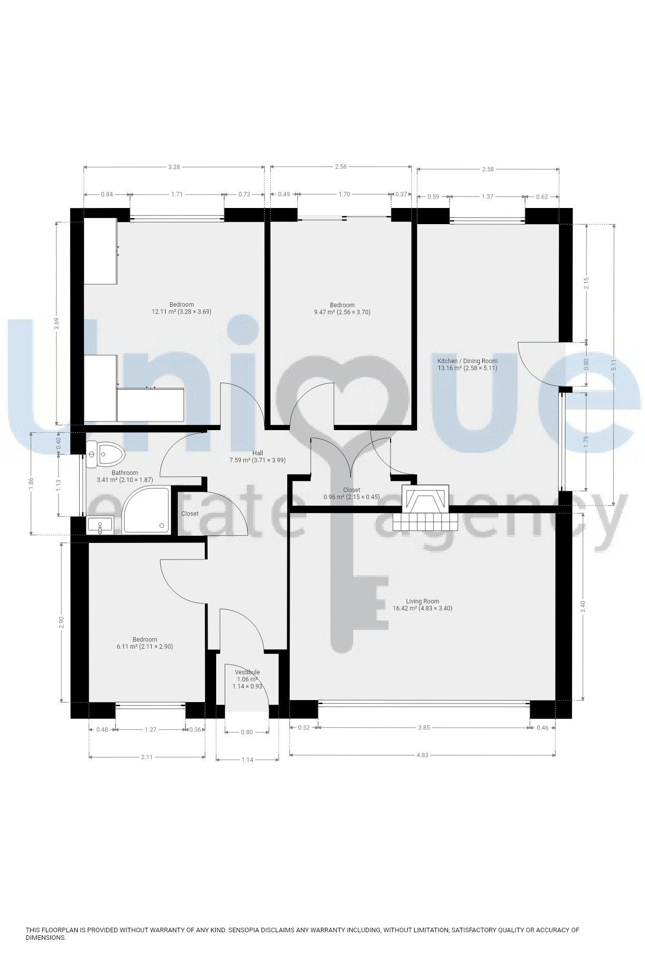 4, Bowland Avenue, Fleetwood floorplan